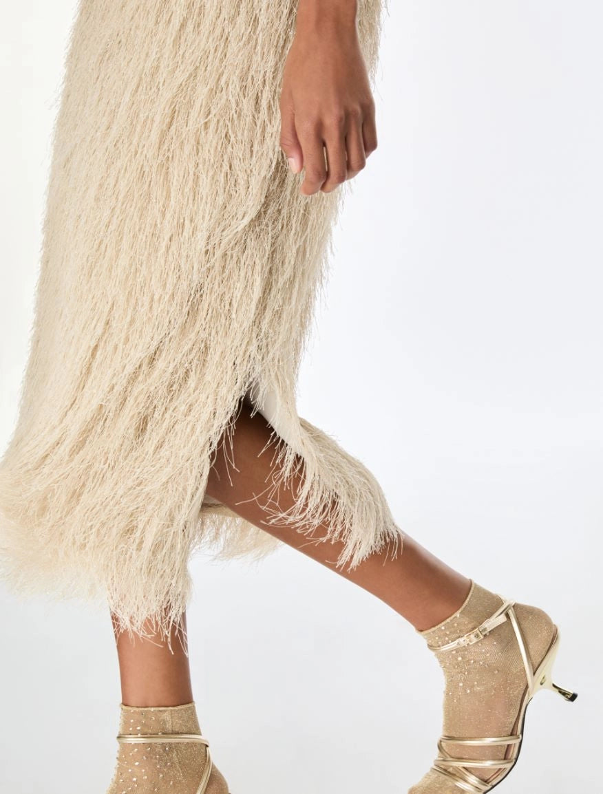 IBLUES CREAM SKIRT IBLFASE 226