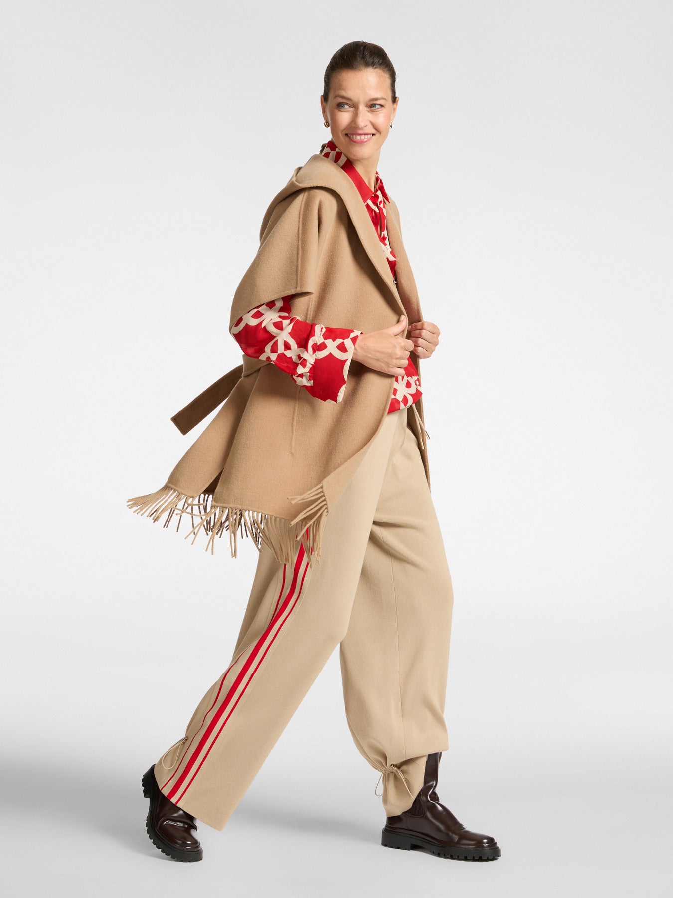 ELENA MIRO FRINGED GILET 8078E09J2 225