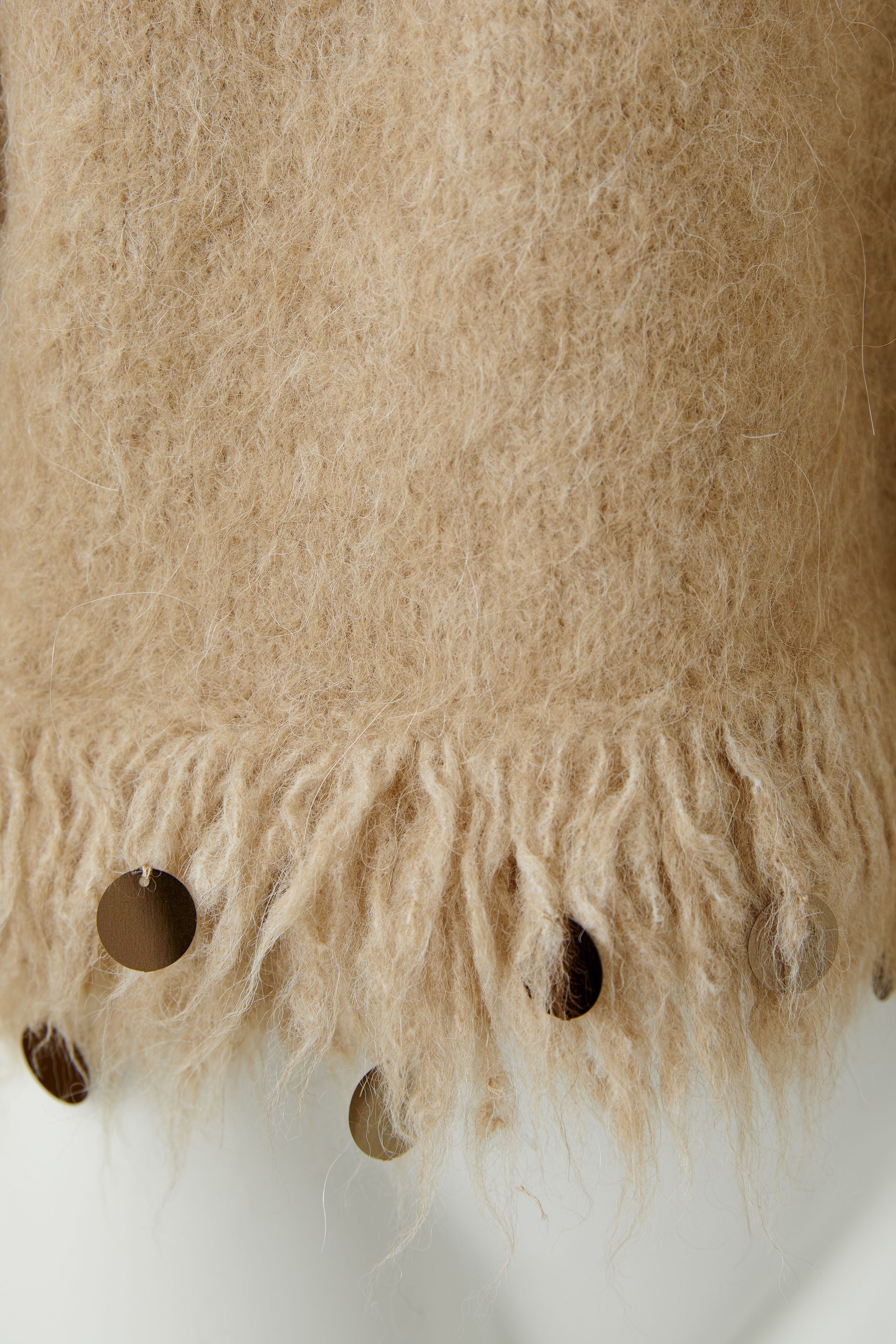 OUI BEIGE SPARKLE JUMPER 86118 225