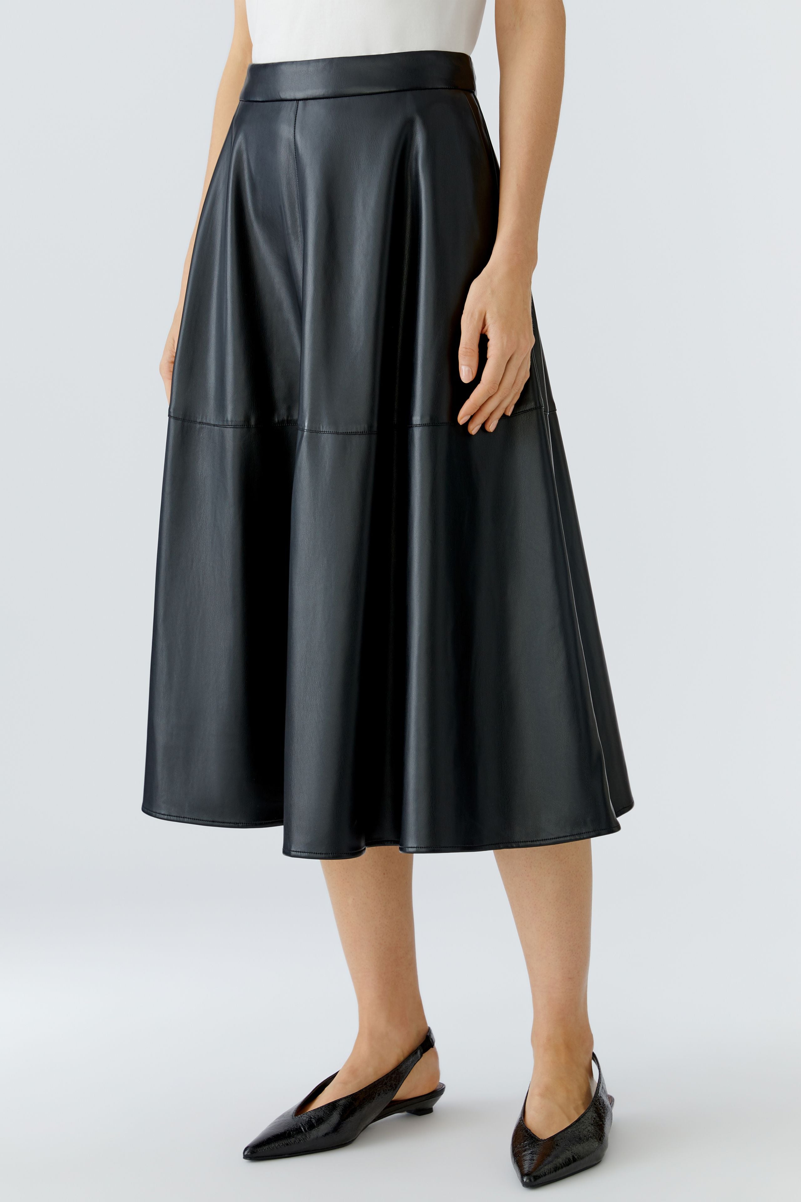 OUI BLACK SKIRT 87352 225