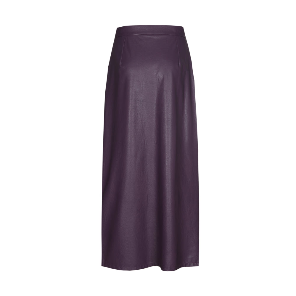 CAROLINE BISS PLUM SKIRT 4704 45 226