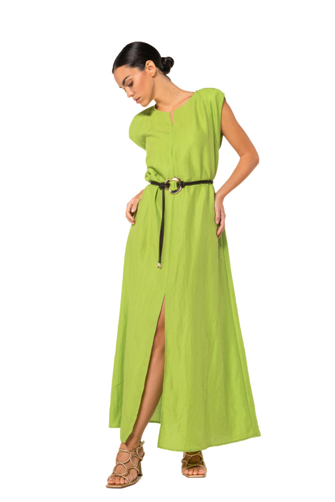 CAROLINE BISS GREEN DRESS 1117 126