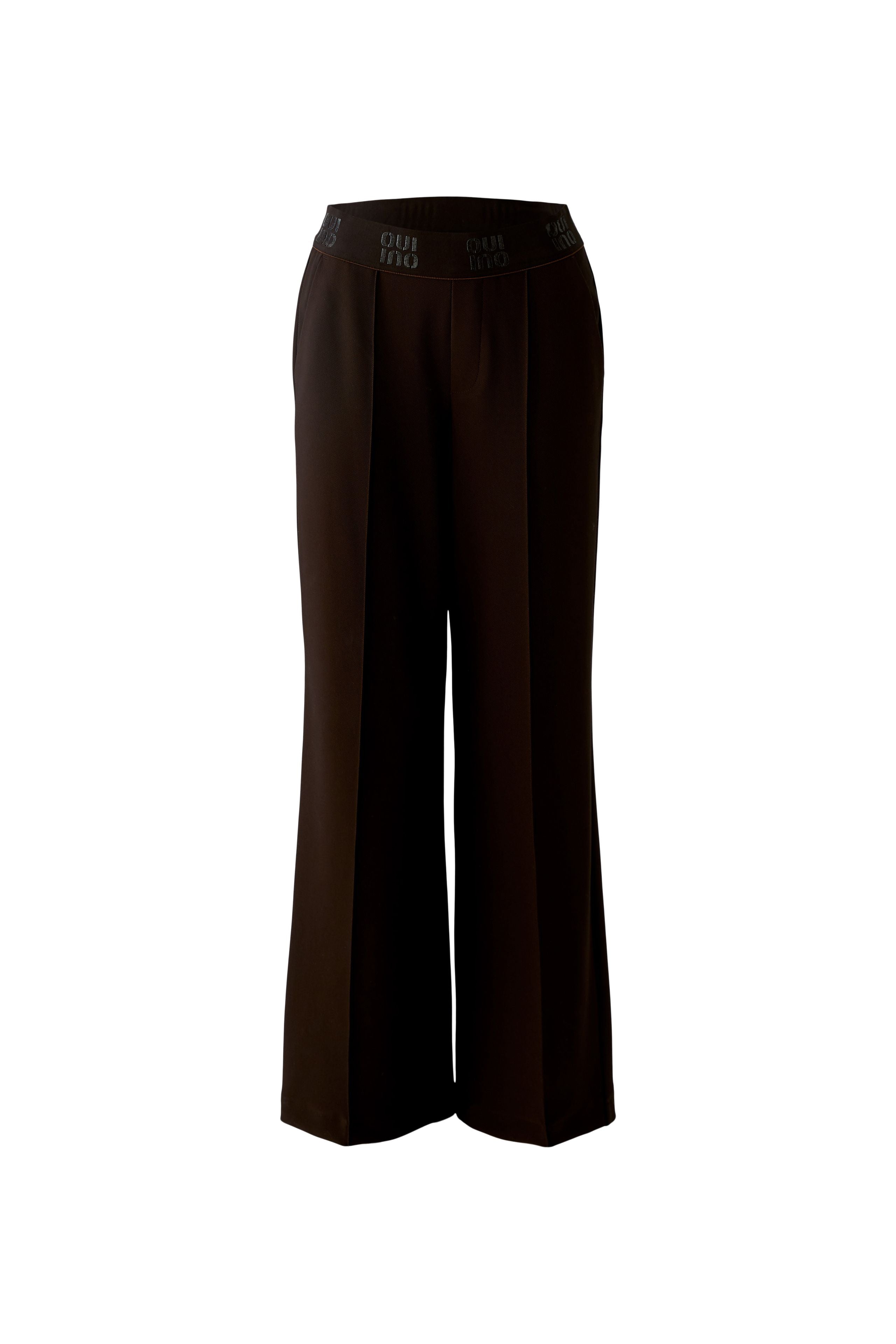 OUI BROWN TROUSERS 91737 225
