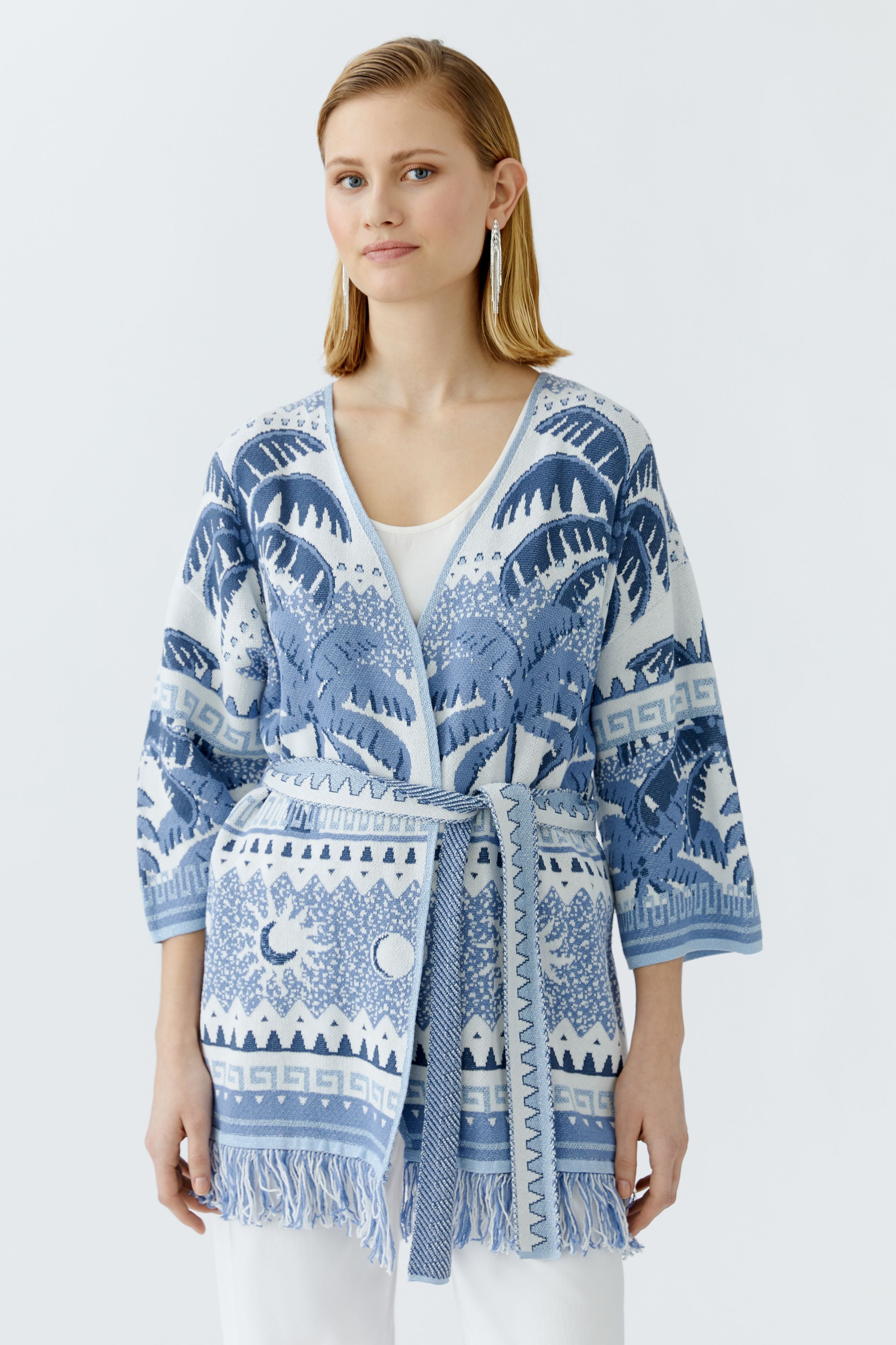 OUI STRIPE CARDI 93034 125