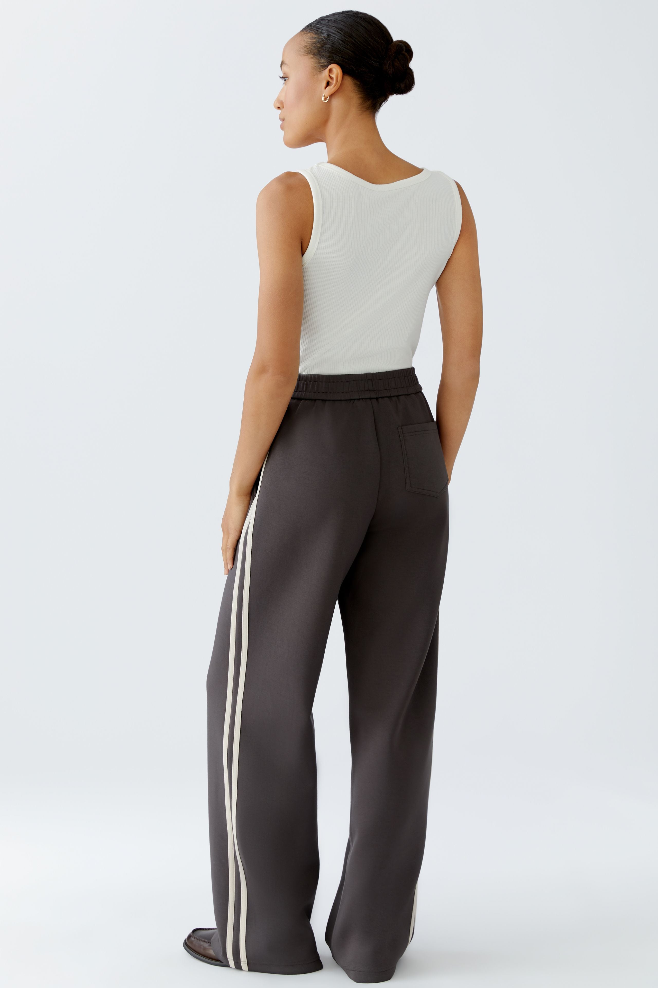 OUI BROWN TROUSERS 94118 225