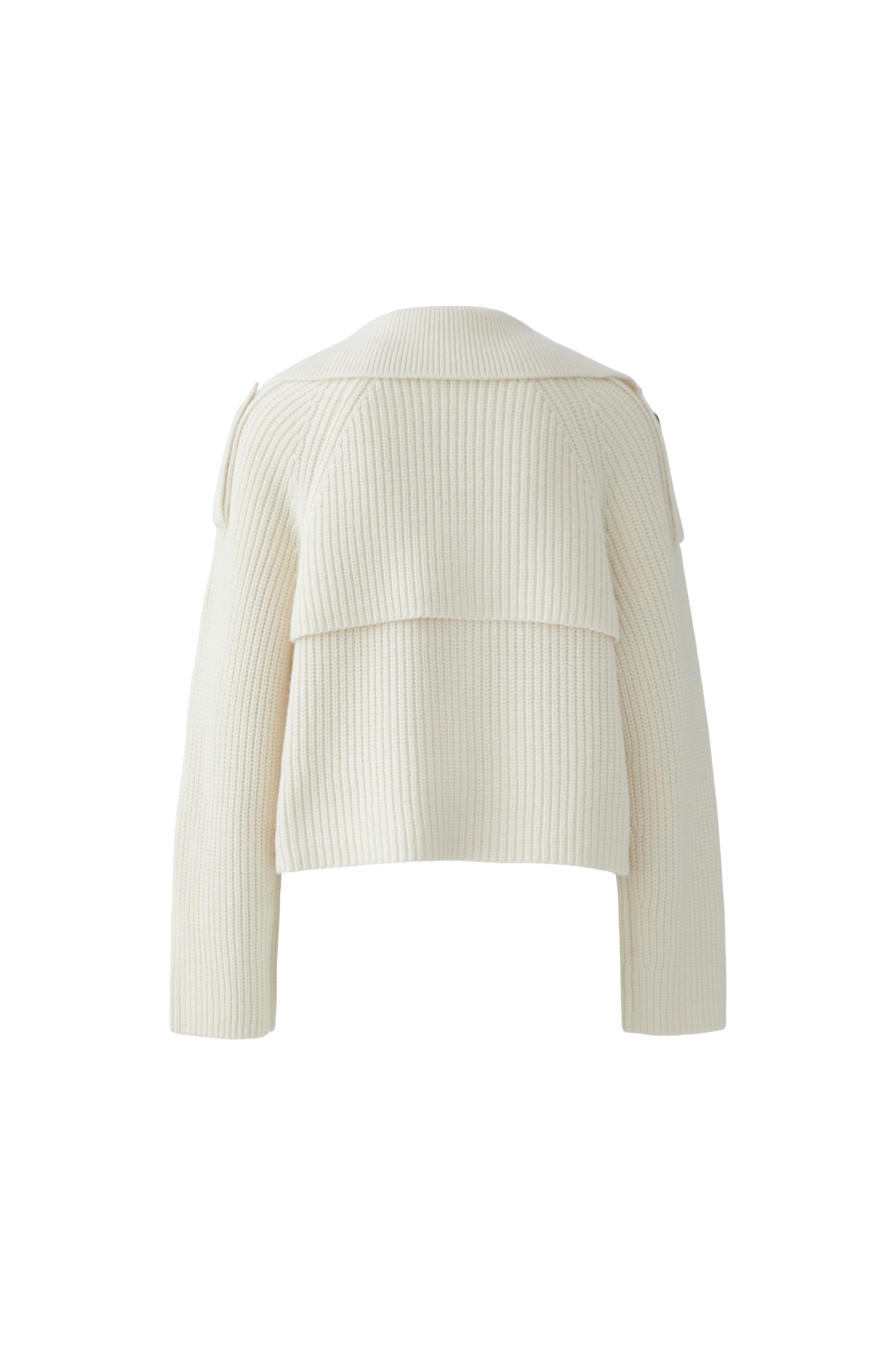OUI CREAM KNIT CARDI 94310 225