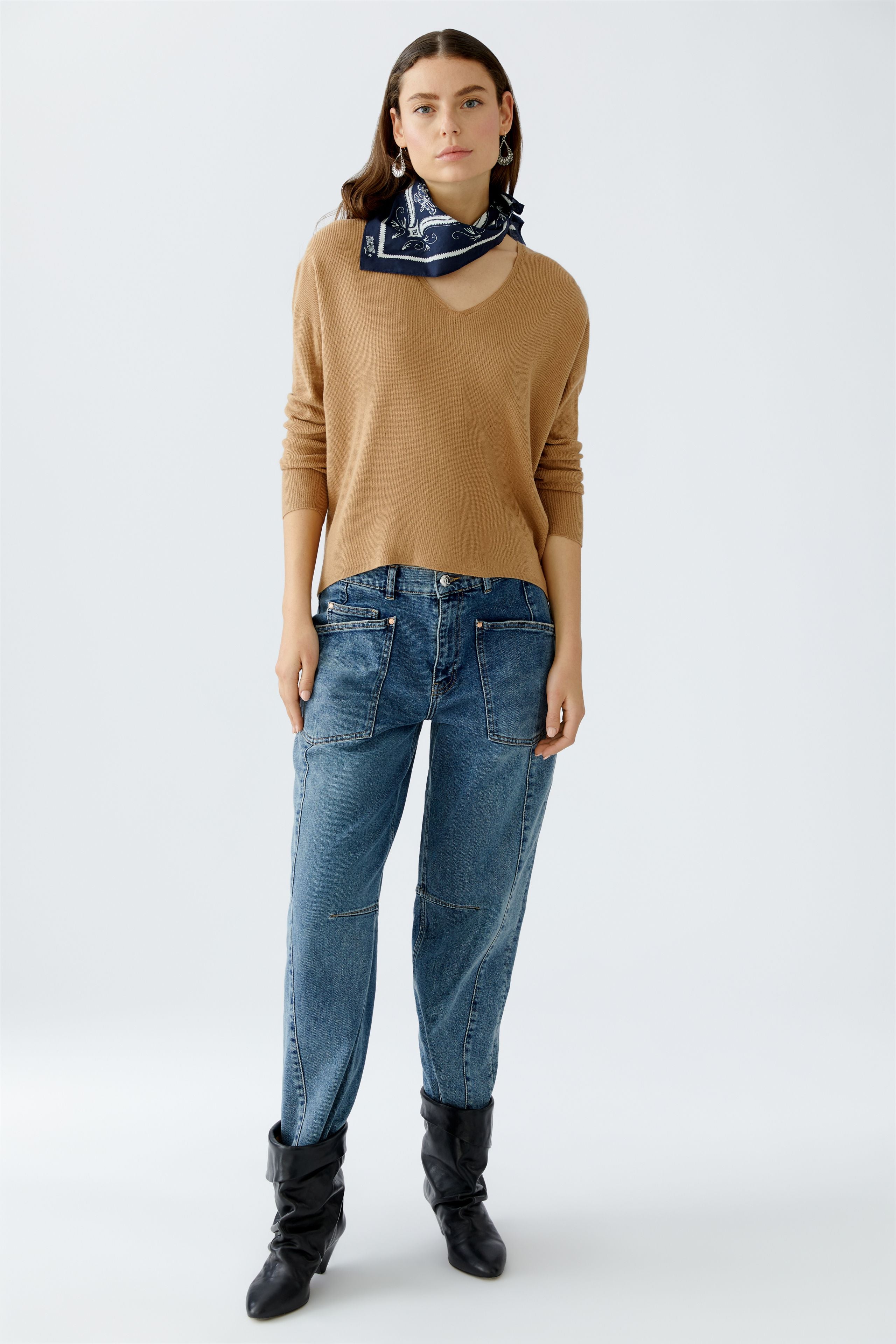 OUI BLUE SCARF 94333 225