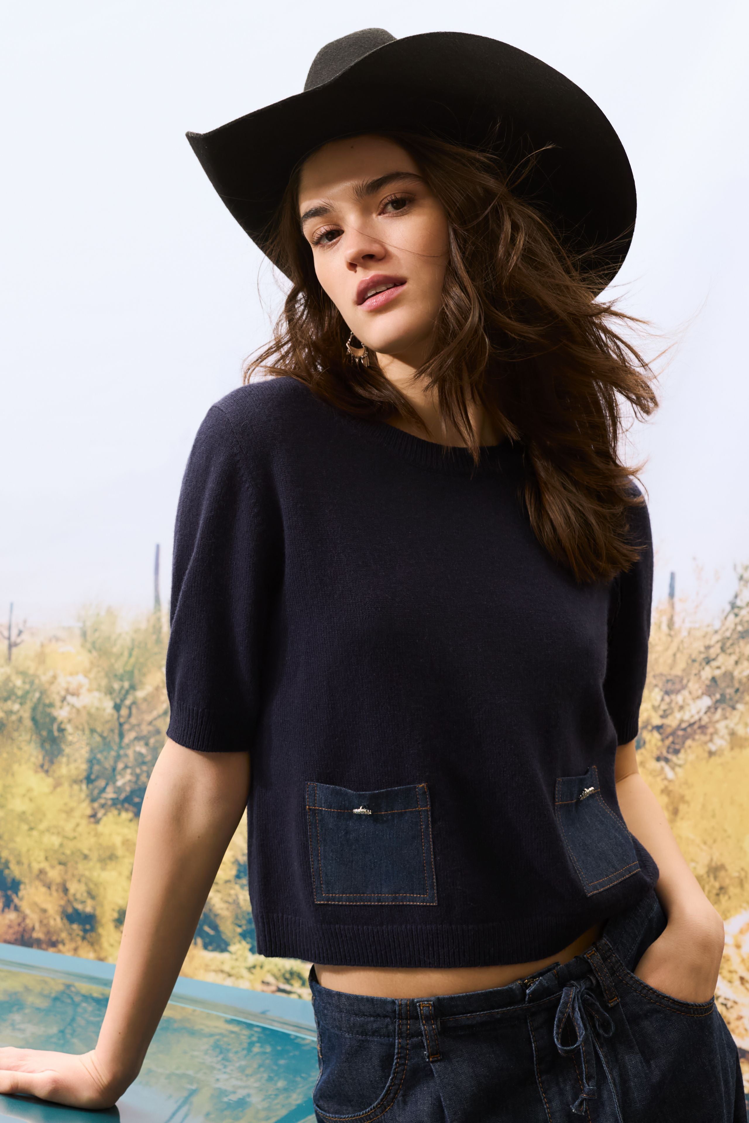 OUI DENIM JEANS 94336 225