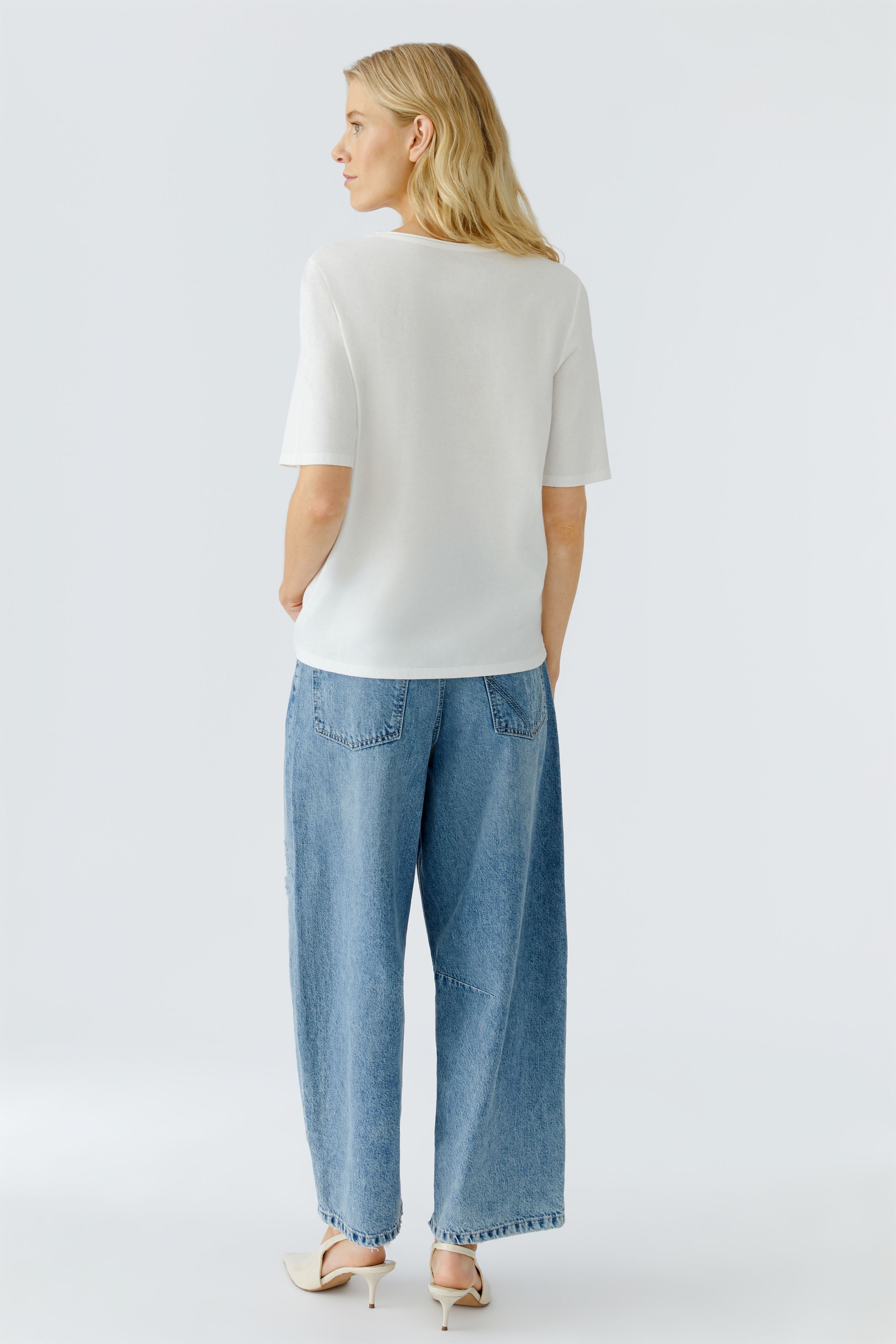 OUI PRINTED T-SHIRT 95468 225