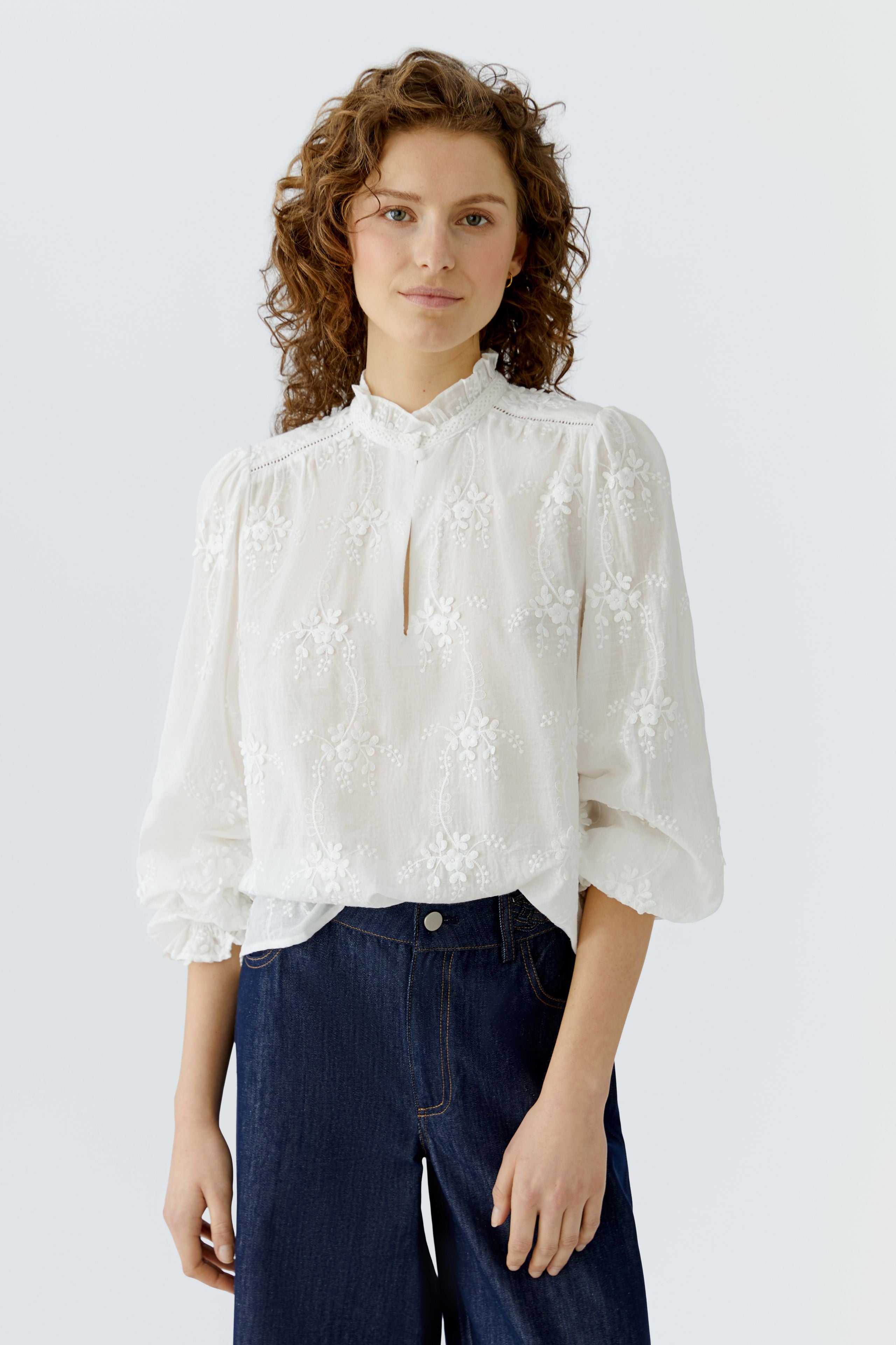 OUI WHITE BLOUSE 96713 126