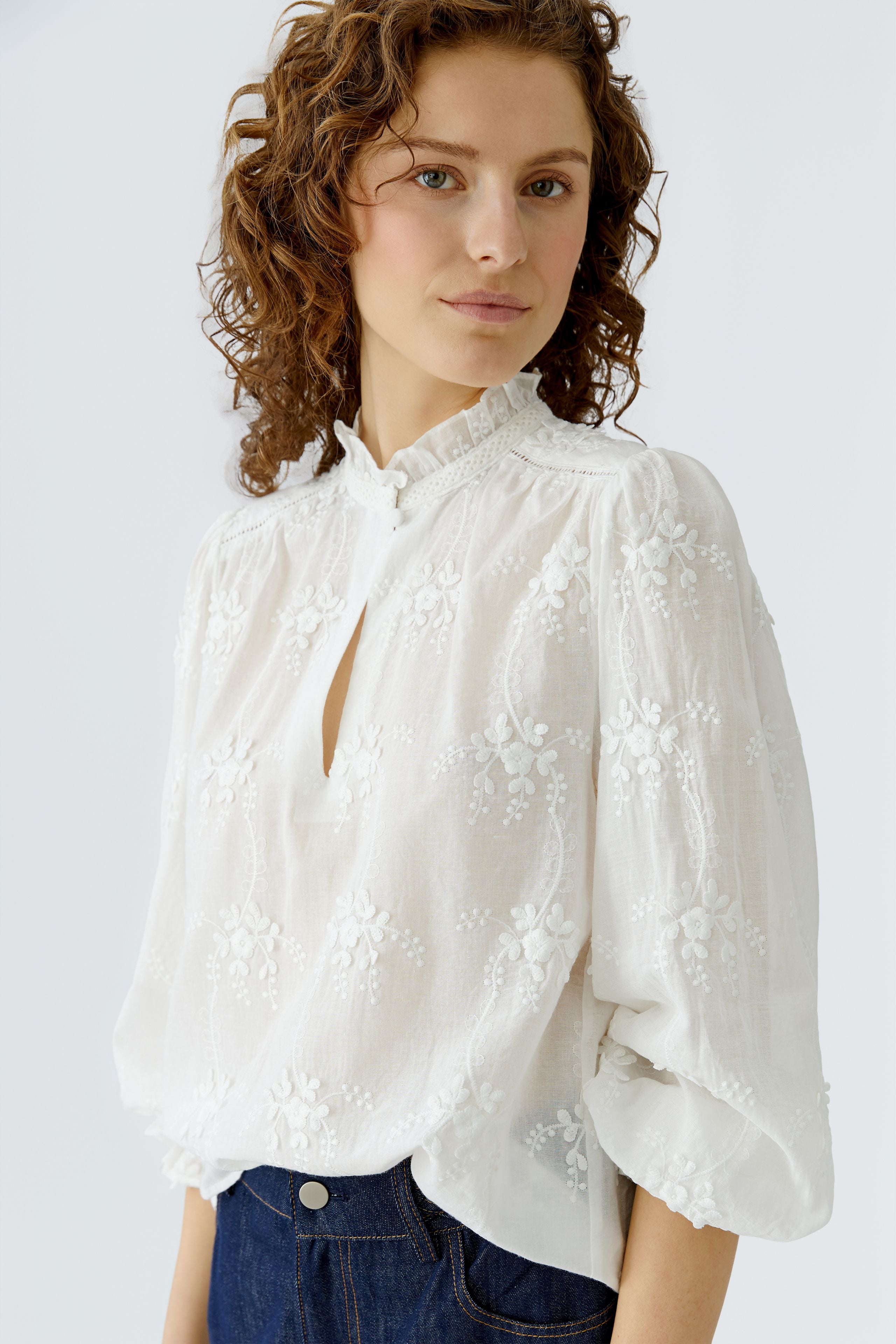 OUI WHITE BLOUSE 96713 126