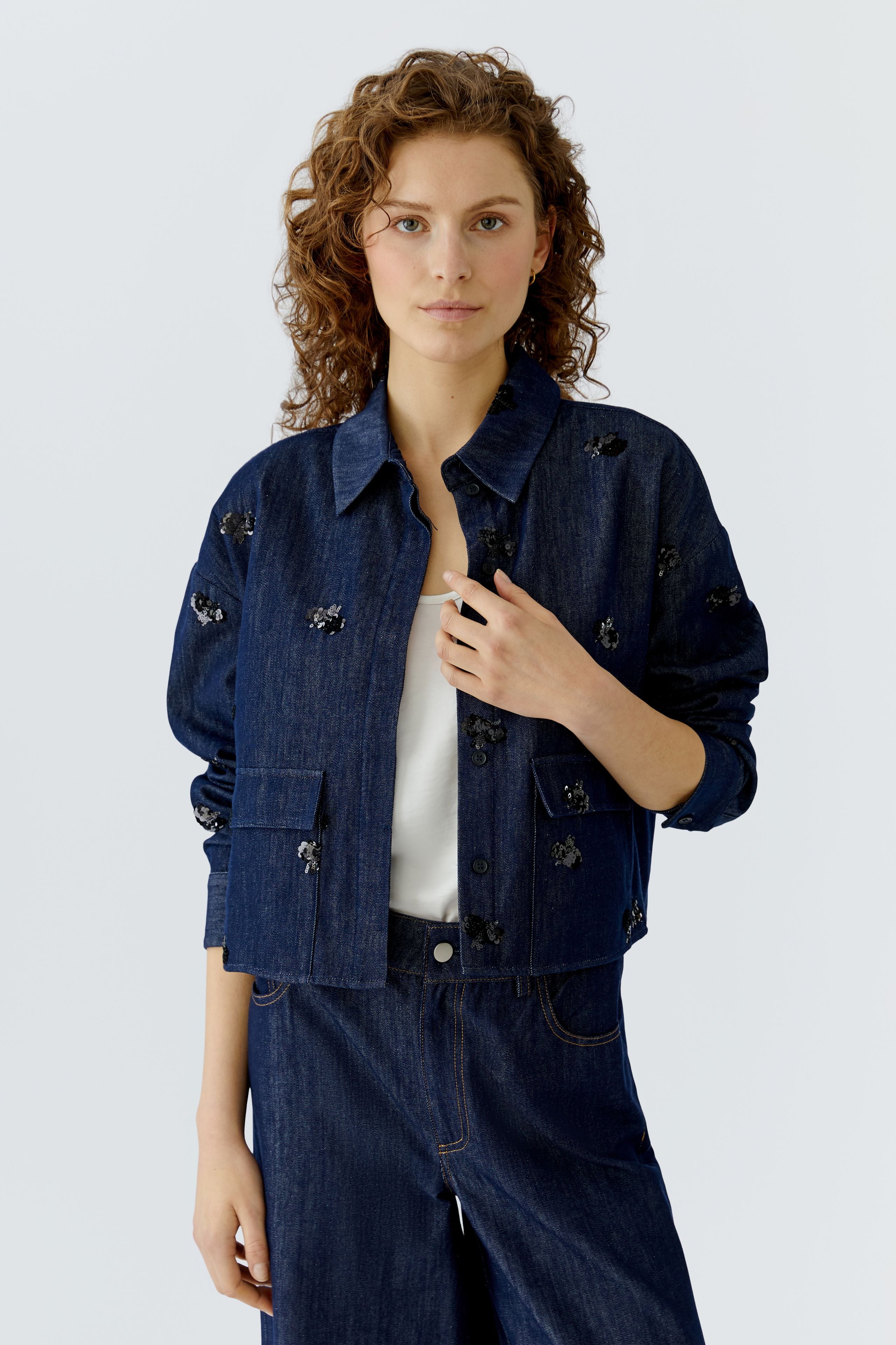 OUI DENIM JACKET 96719 126
