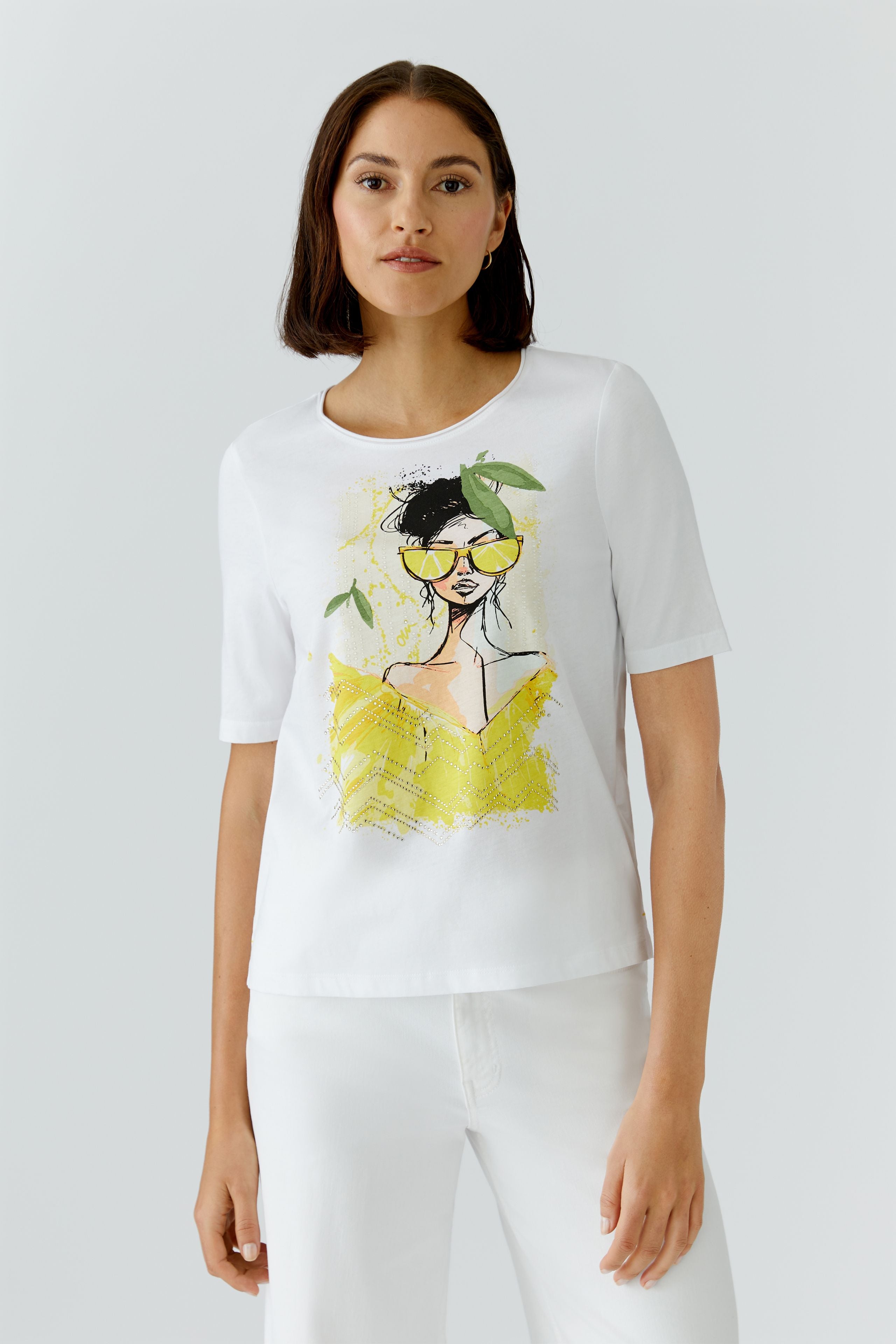 OUI WHITE T-SHIRT 97518 126