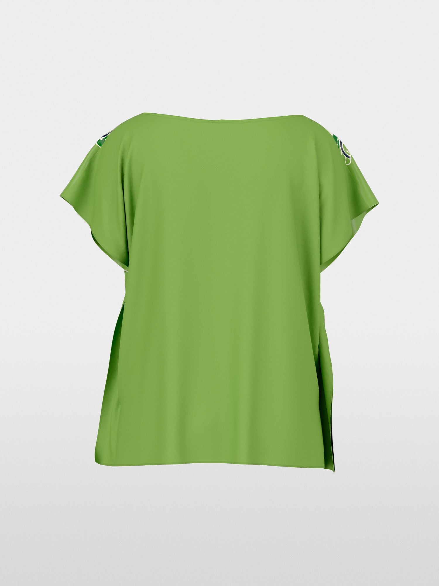 MARCCAIN GREEN PRINT TOP AC5524J56 126