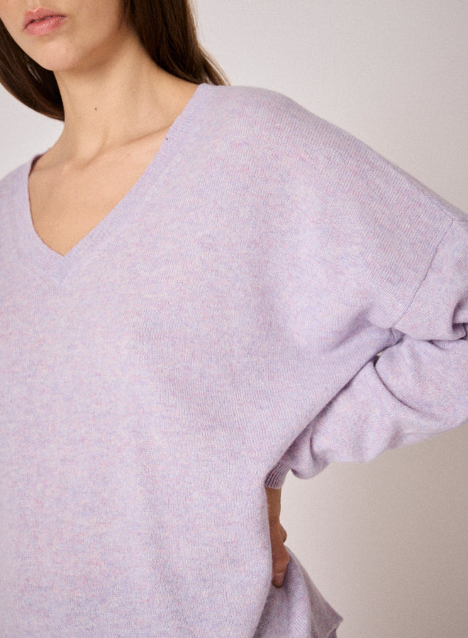 ABSOLUT CASHMERE ALICIA PURPLE NEON KNIT ACF202026C 225