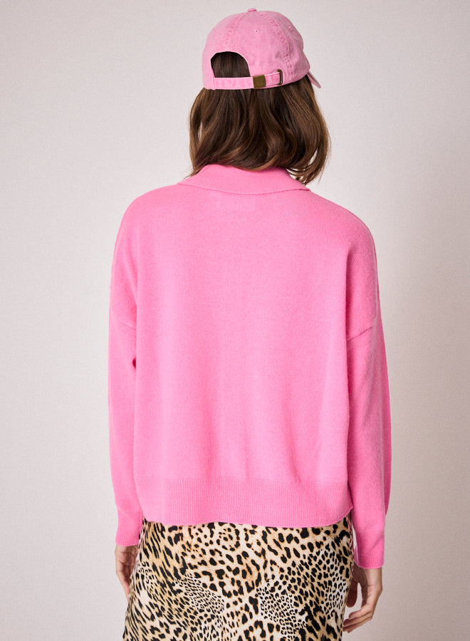 ABSOLUT CASHMERE MAJURA SUPER PINK NEON KNIT ACF202317C 225