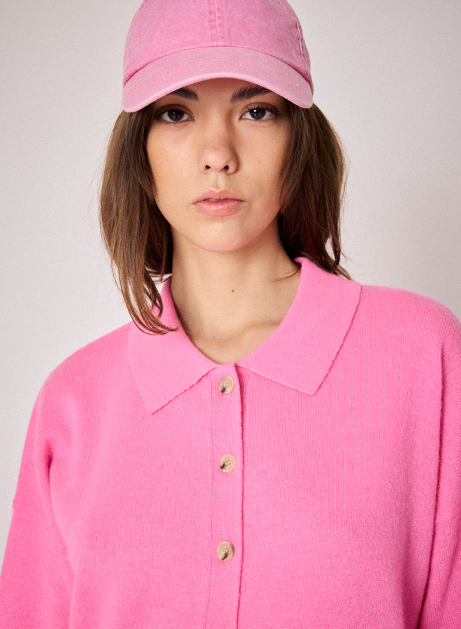 ABSOLUT CASHMERE MAJURA SUPER PINK NEON KNIT ACF202317C 225