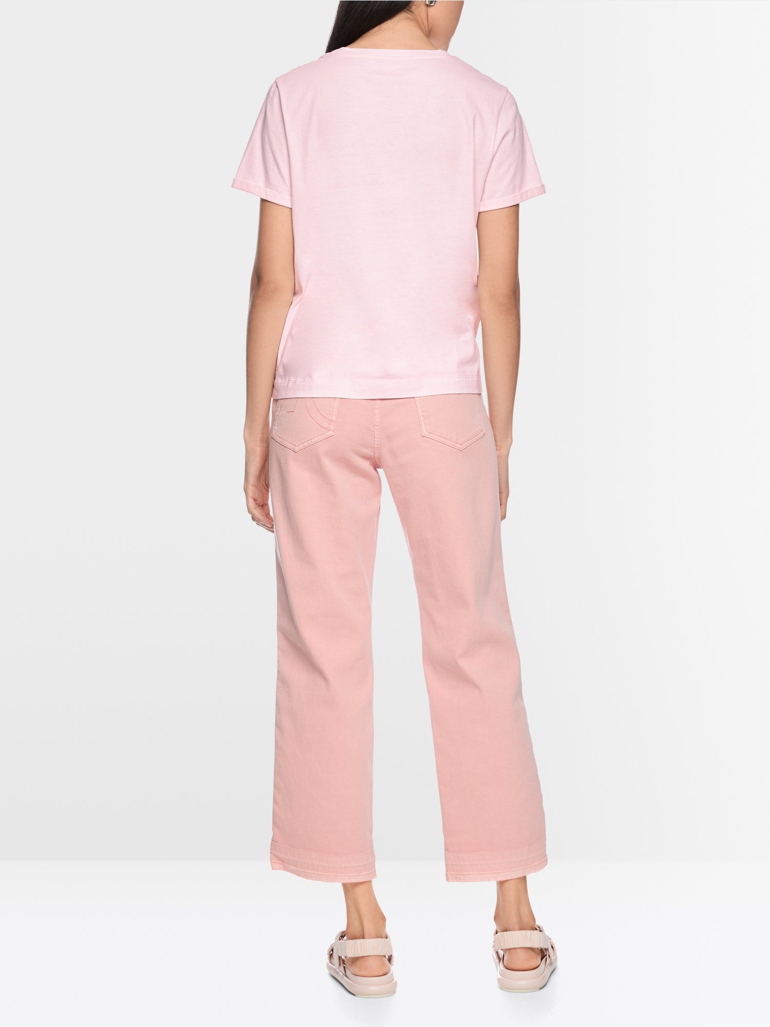 MARCCAIN PINK PTINT TOP AS4856J62 126