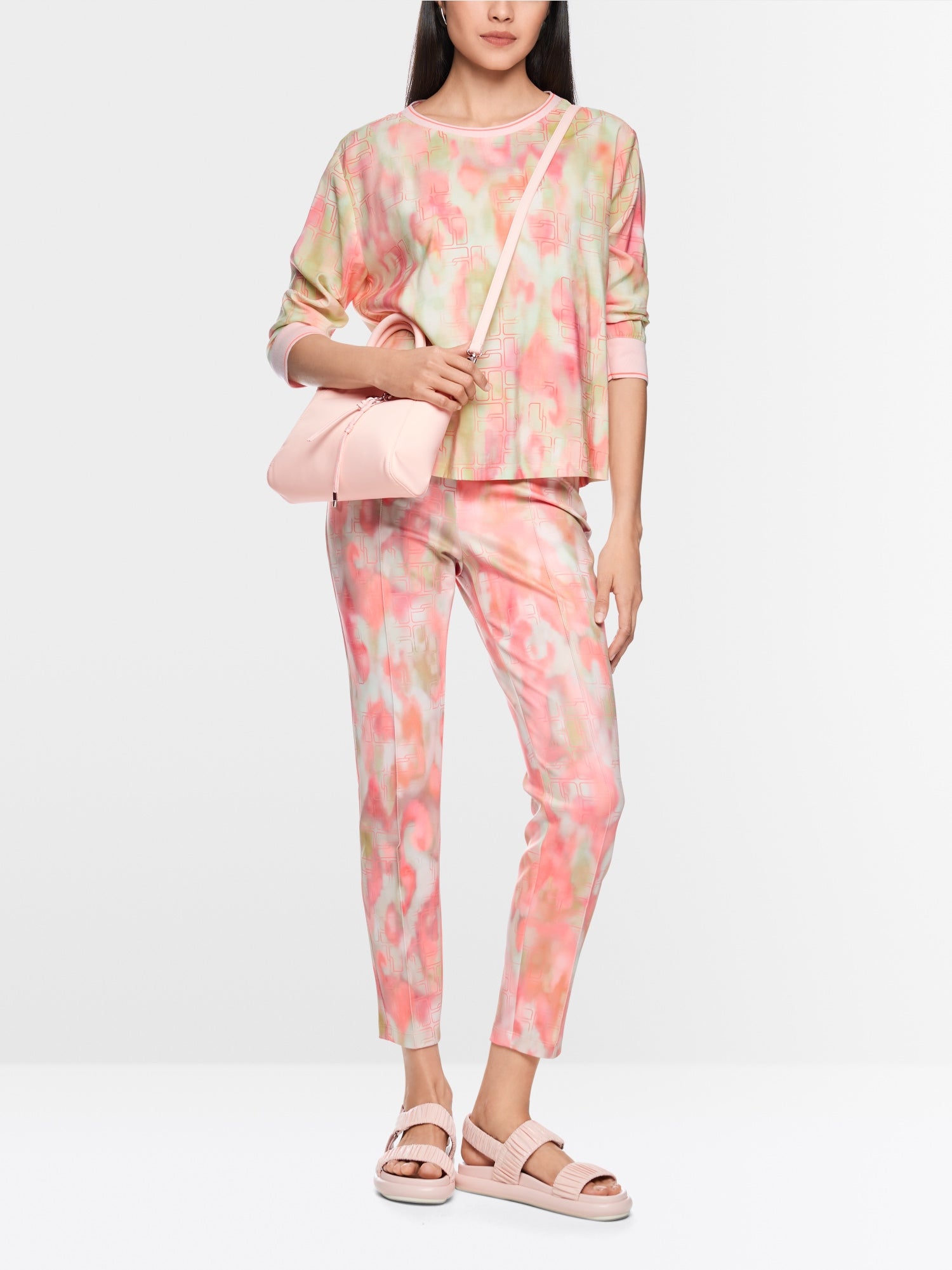 MARCCAIN MULTI COLOUR PRINT TOP AS5122W34 126
