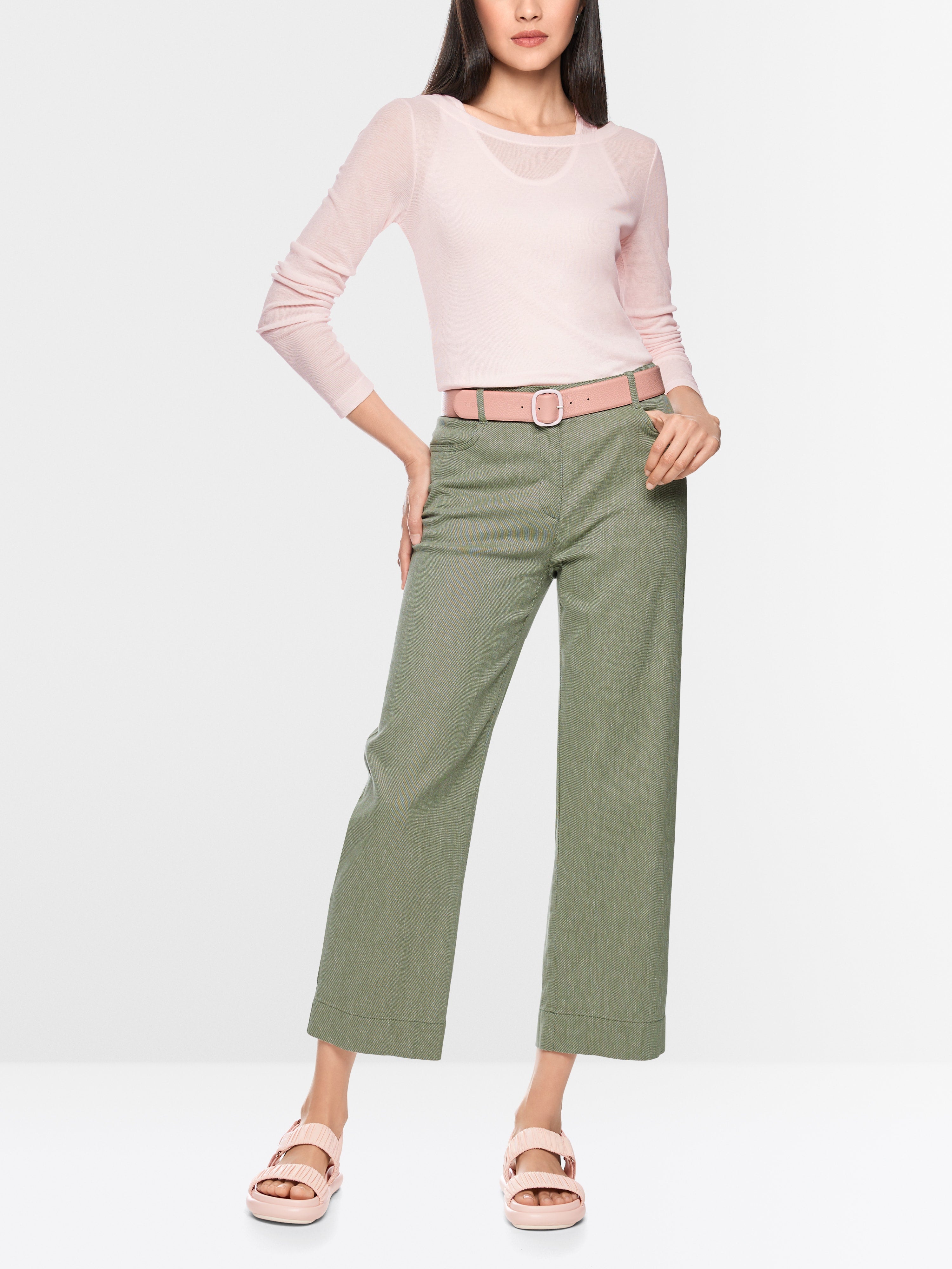 MARCCAIN CROPPED TROUSERS AS8141W30 126