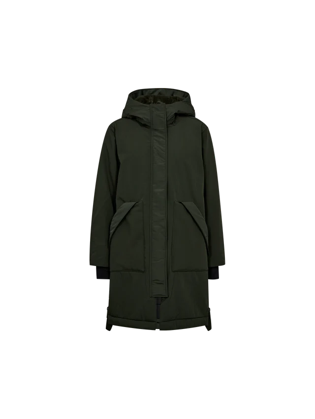 MOS MOSH KHAKI MMLISSA BORA COAT 173930 225