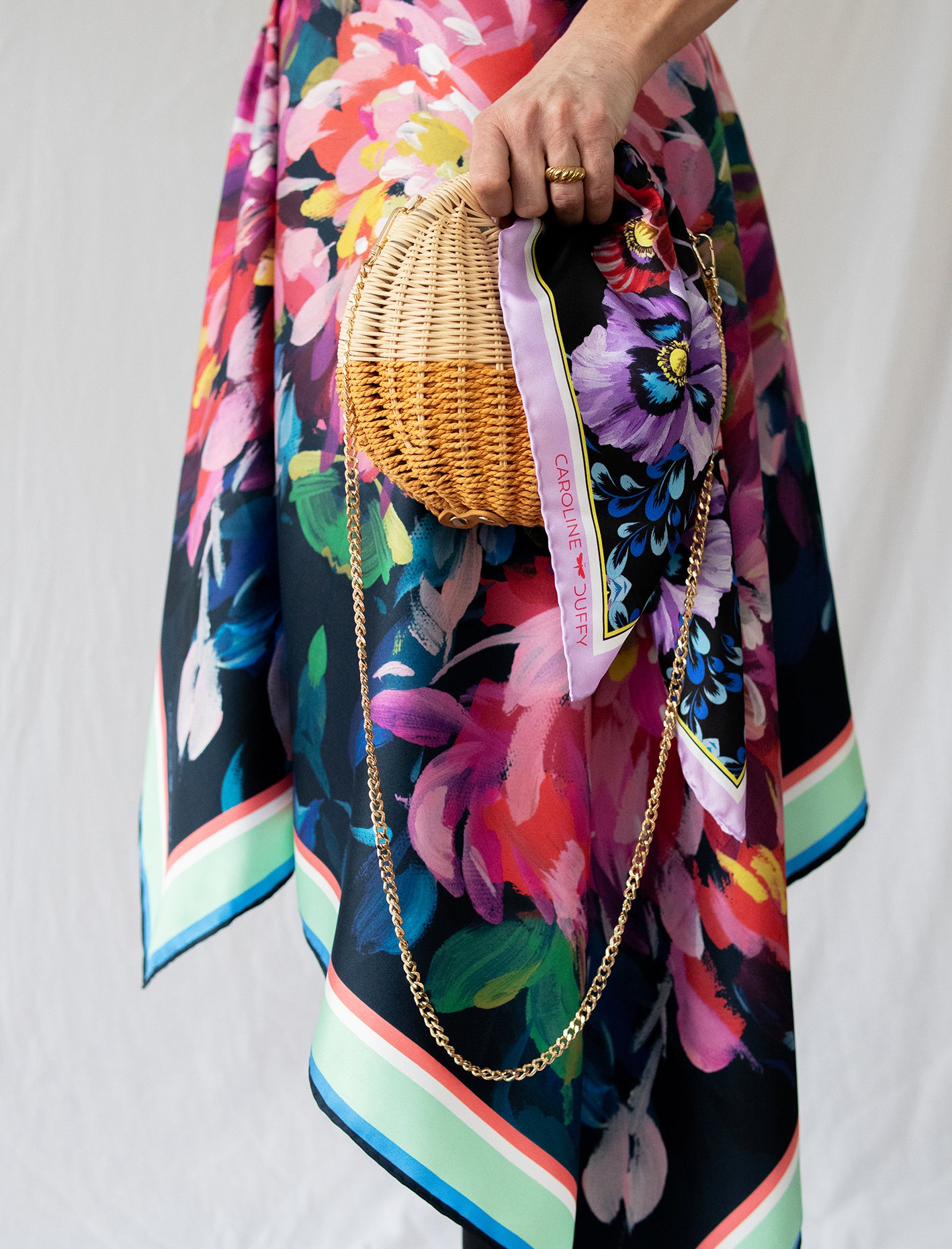 CAROLINE DUFFY DESIGNS I AM ABUNDANCE SCARF 225