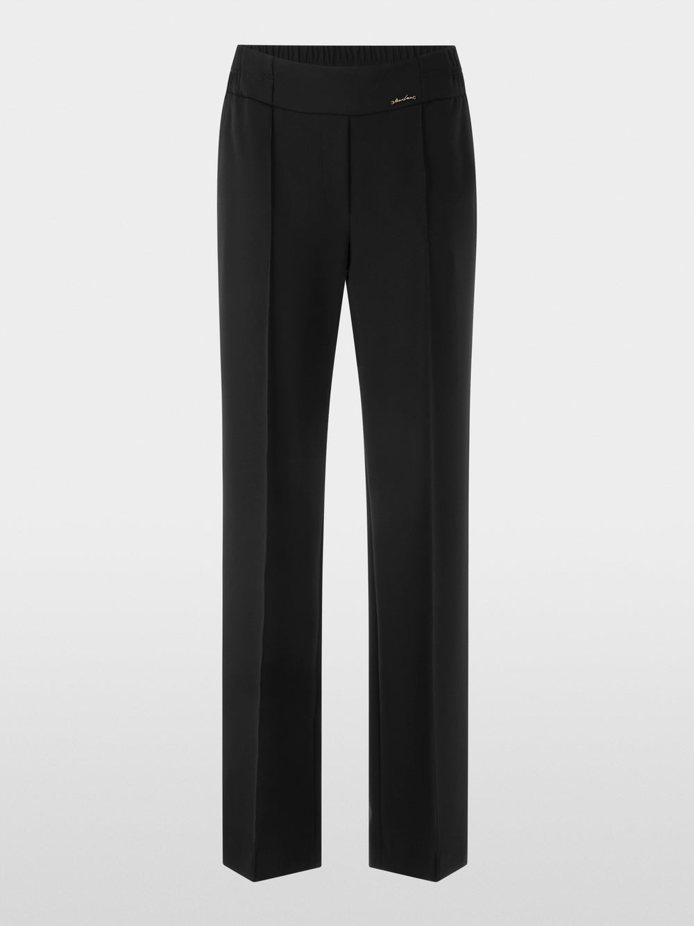 MARCCAIN BLACK WIDE LEG TROUSERS BC8119W16 900 226