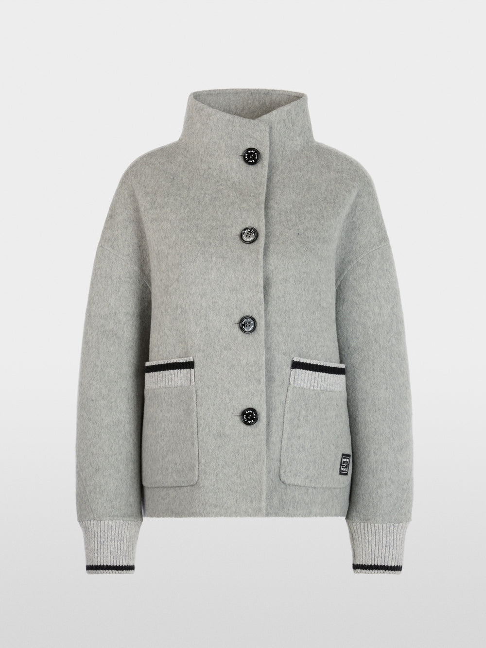 MARCCAIN GREY WOOL JACKET BS1210W28 820 226