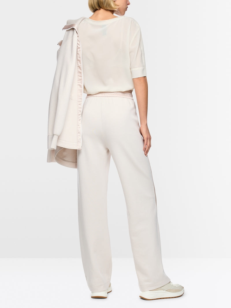 MARCCAIN BEIGE JERSEY TROUSERS BS35J28 182 226