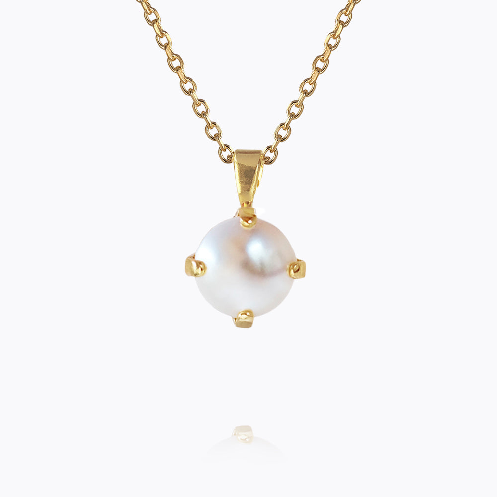 CAROLINE SVEDBOM - CLASSIC PETITE NECKLACE GOLD PEARL 100082116843 126