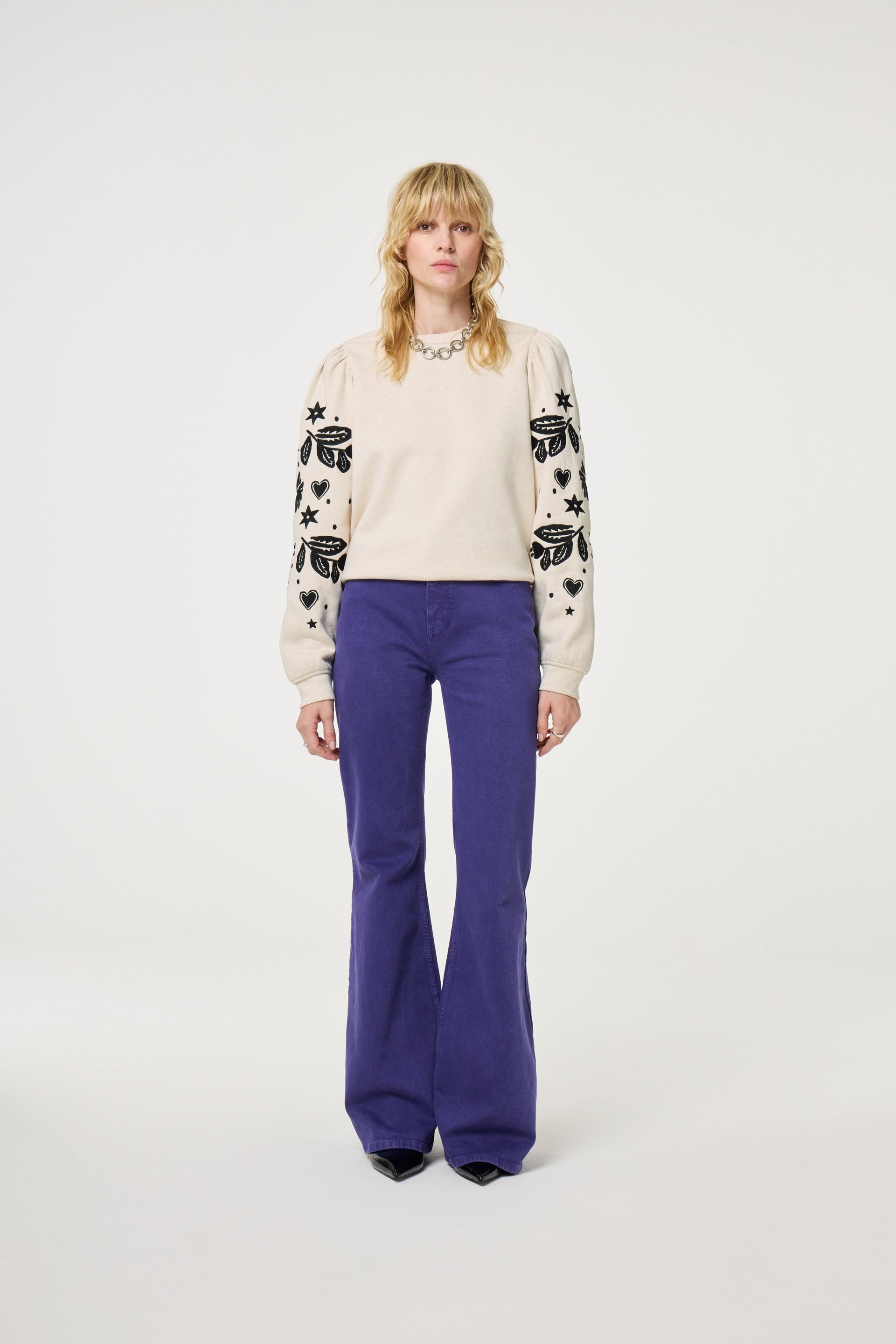 FABIENNE CHAPOT GREY HANNE SWEATER 225