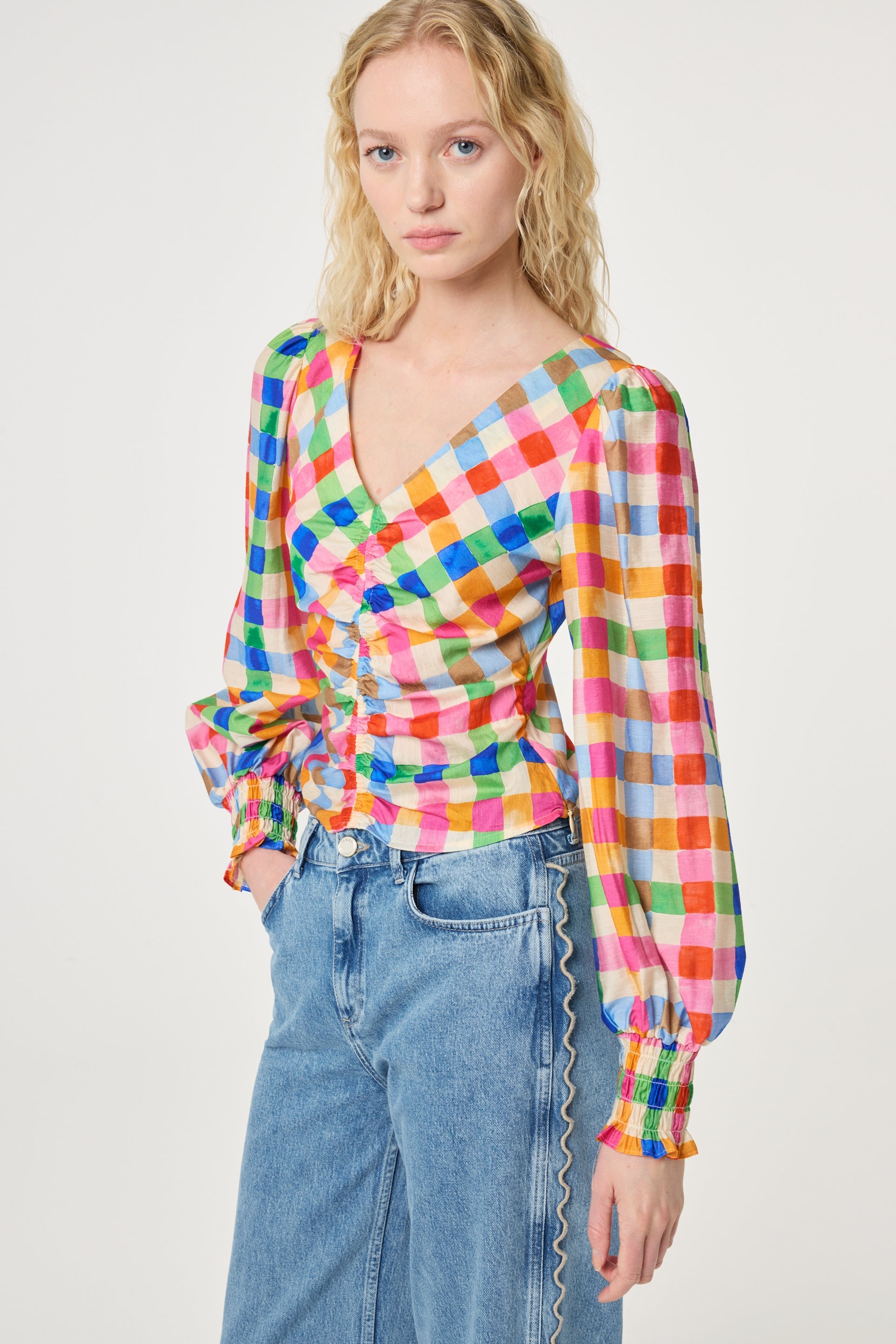 FABIENNE CHAPOT MADELEINE TOP WHITE CLTTOP08SS260246 126