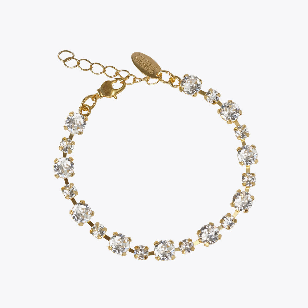 CAROLINE SVEDBOM - CALANTHE BRACELET GOLD CRYSTAL 100944100101 126