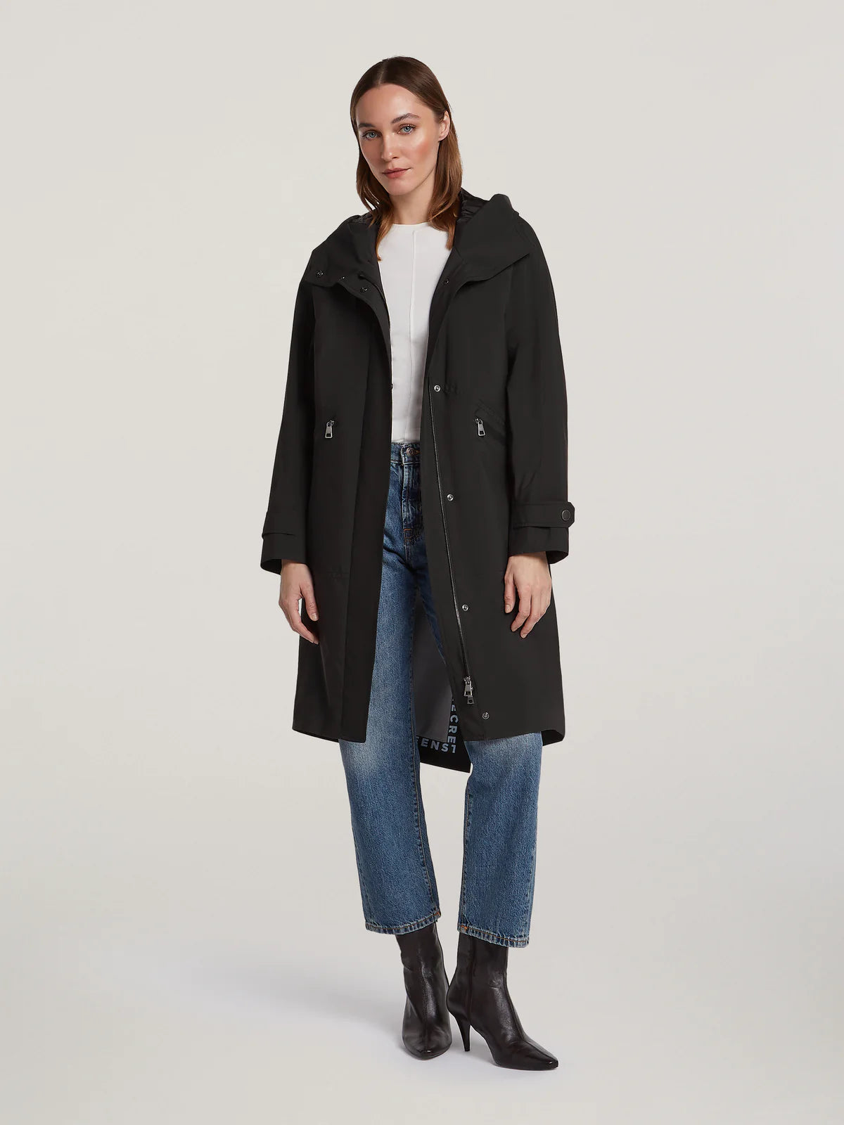 CREENSTONE CATO BLACK 3/4 JACKET 216 126