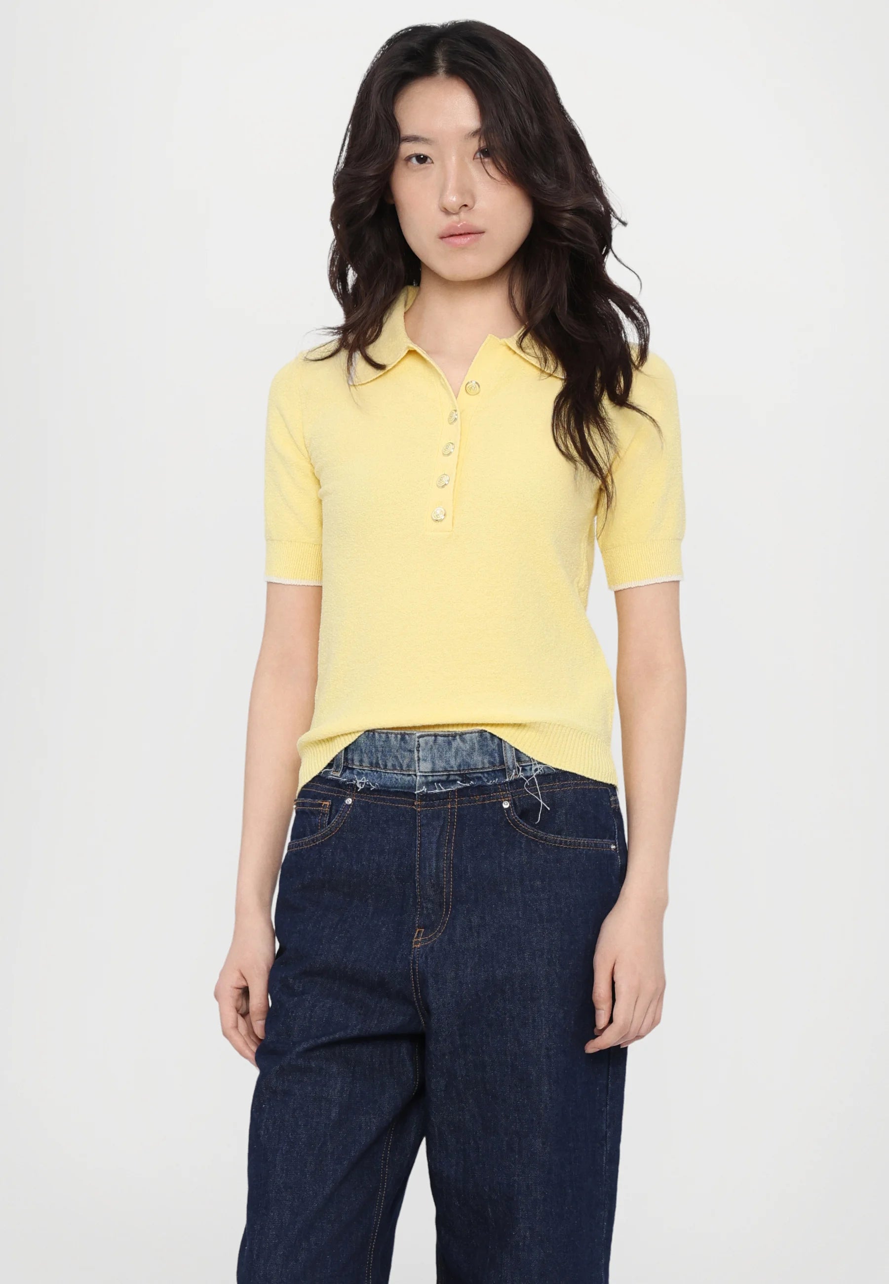 MARELLA DISTEL YELLOW TOP 125