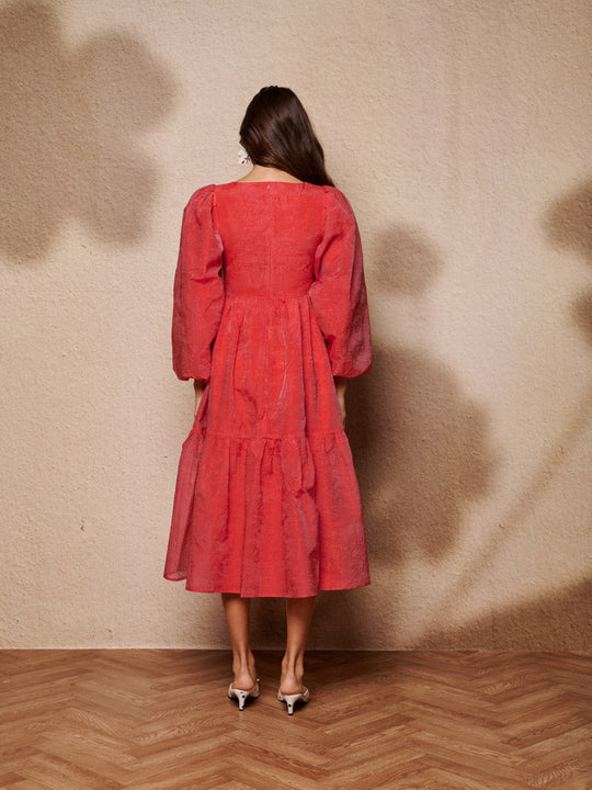 SISTER JANE SUNRISE BOW MIDI DRESS 126