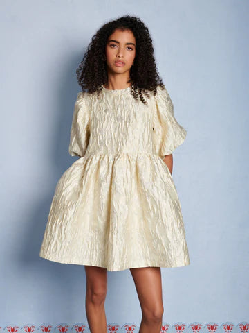 SISTER JANE CHALK JAQUARD DRESS 126
