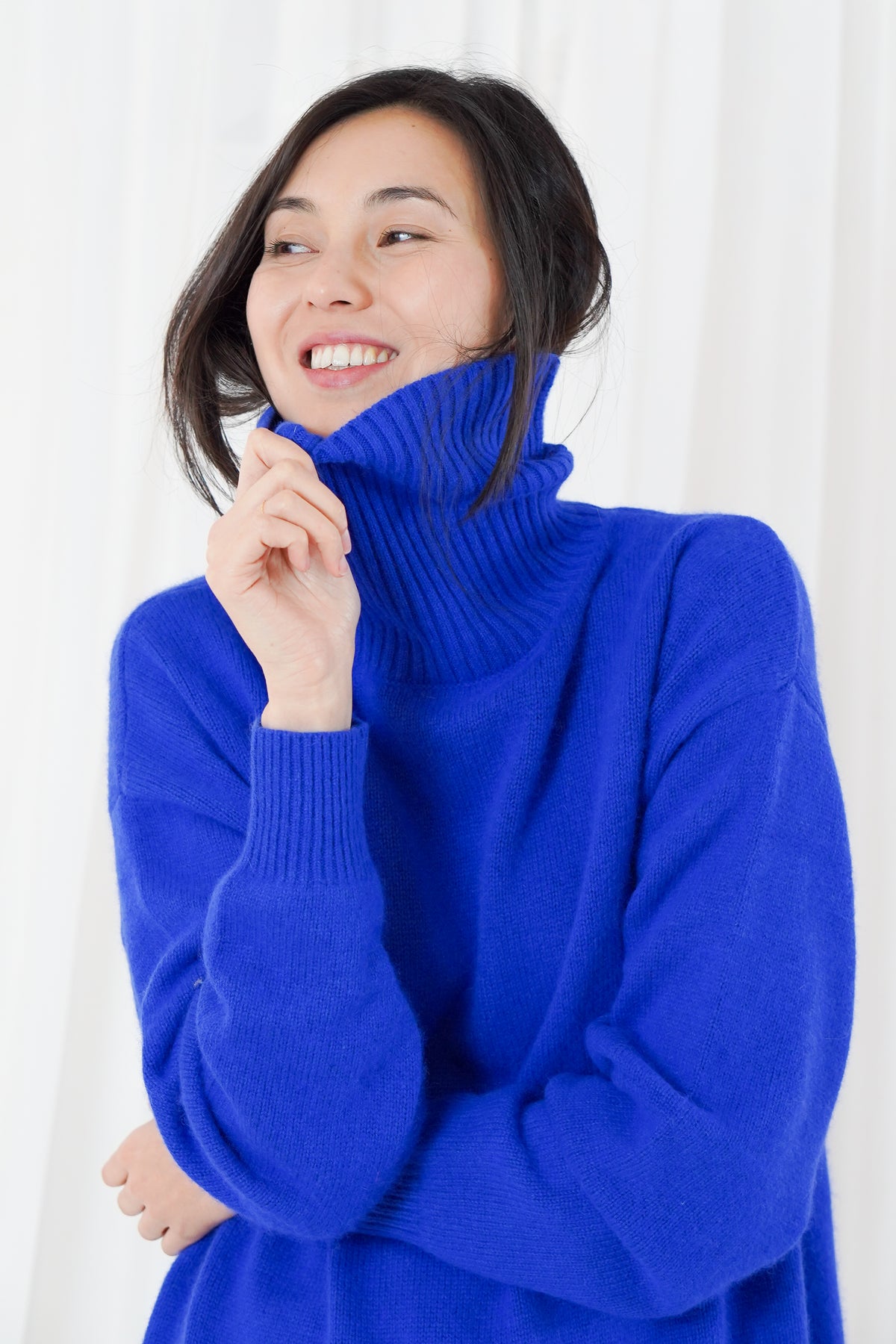 TWNS BLUE TURTLENECK JUMPER GREELEY 226