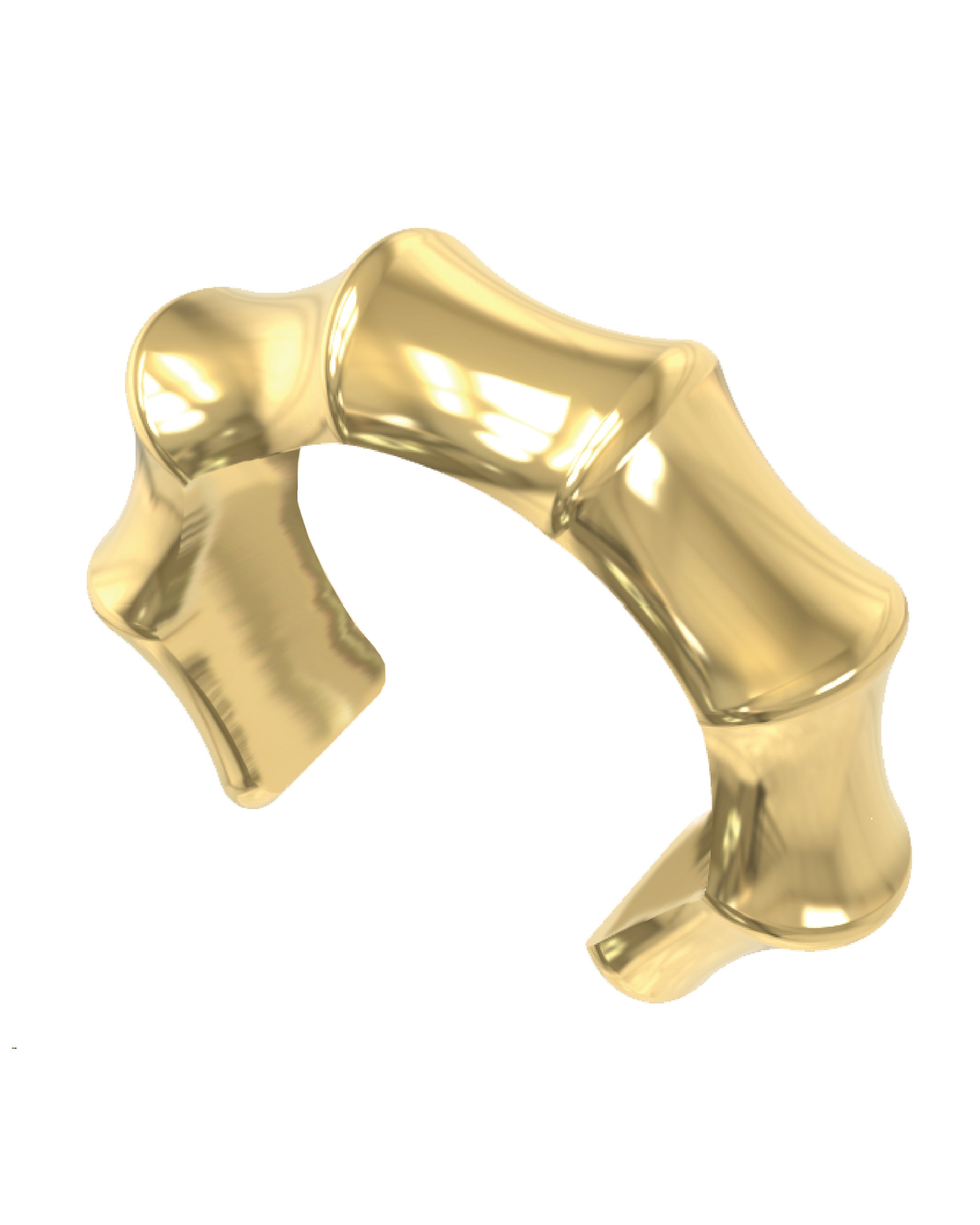 EDBLAD CANE GOLD BANGLE 129401 225