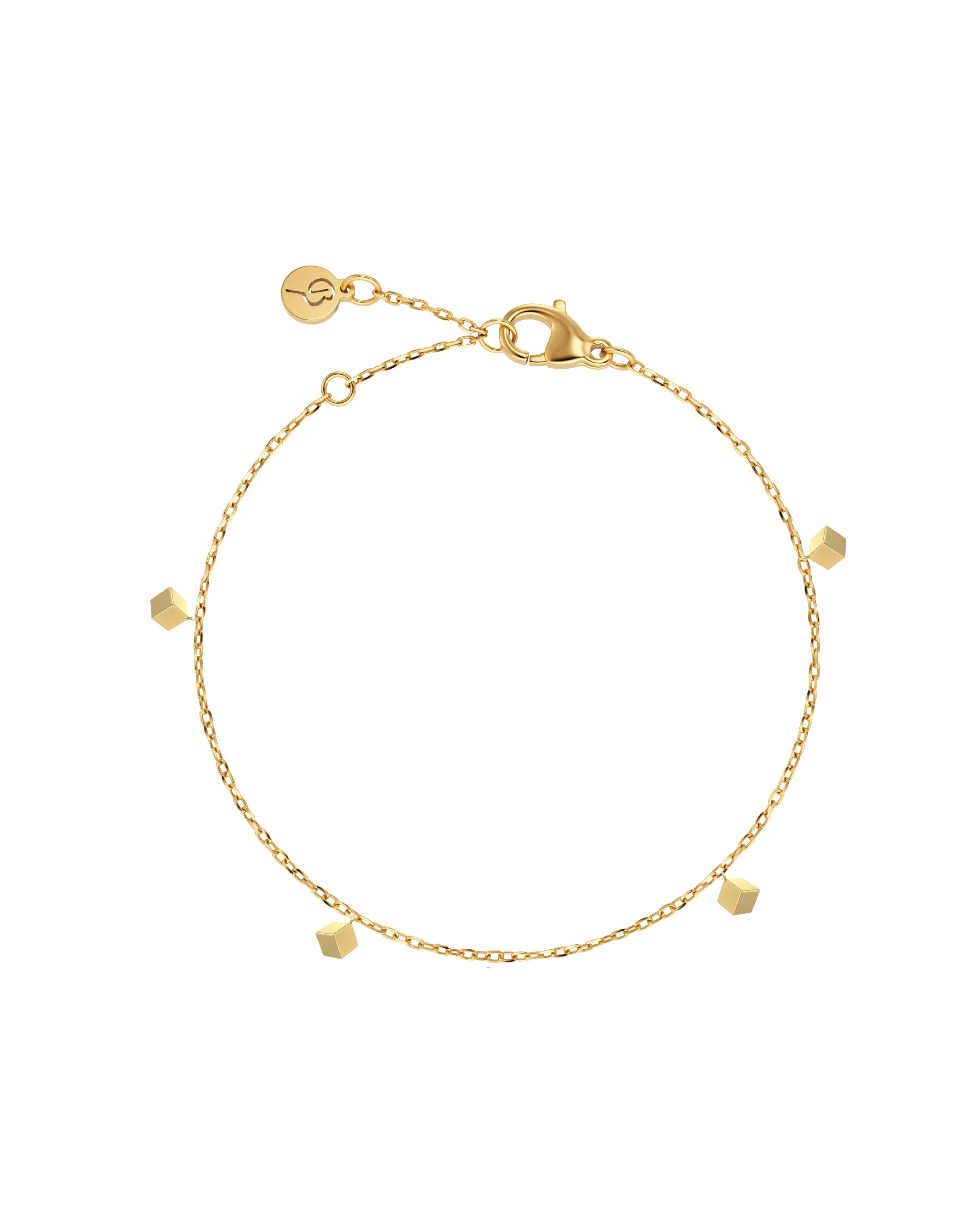 EDBLAD DICE GOLD BRACELET 129407 225