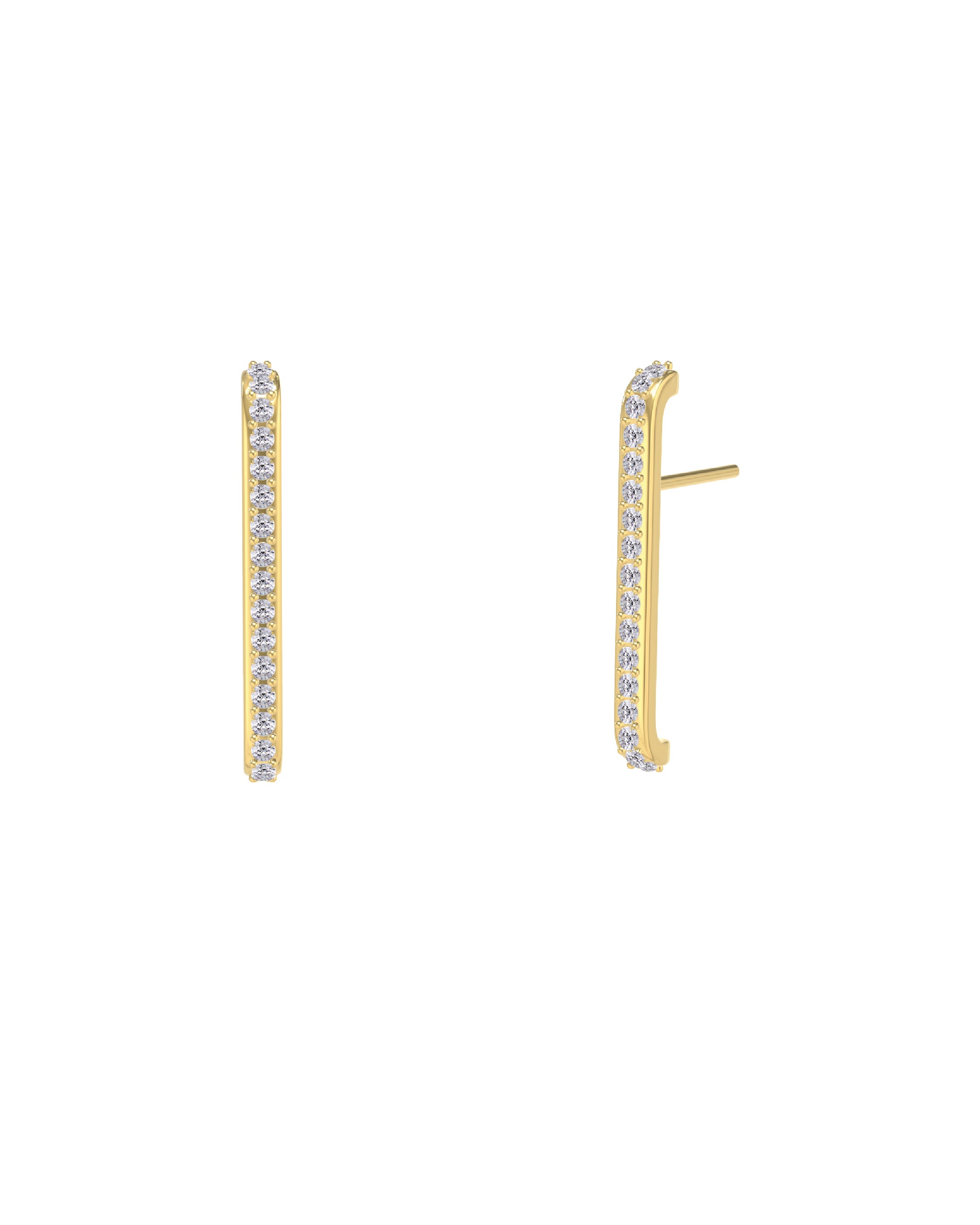 EDBLAD LOBE GOLD STUDS 129461 225
