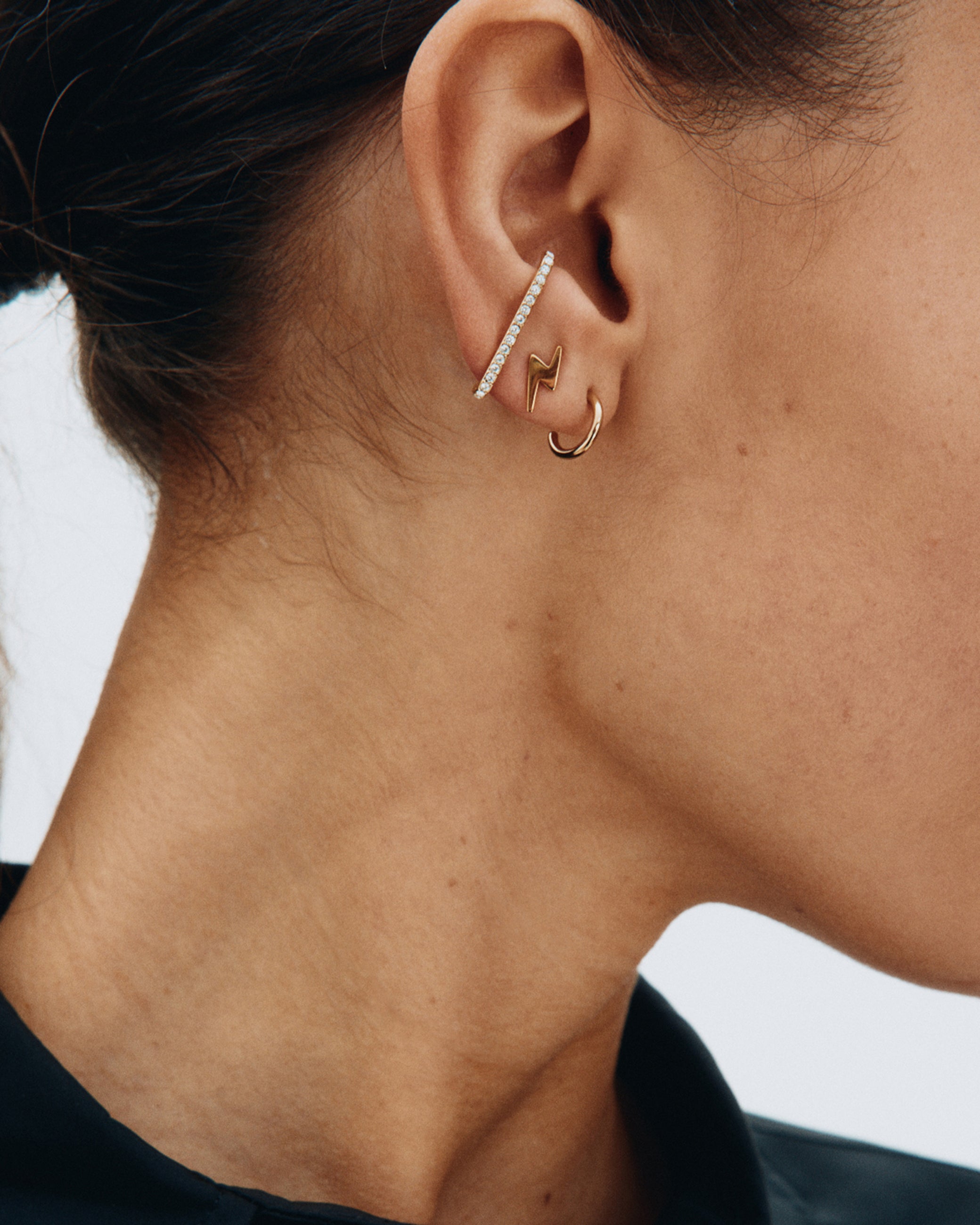 EDBLAD LOBE GOLD STUDS 129461 225