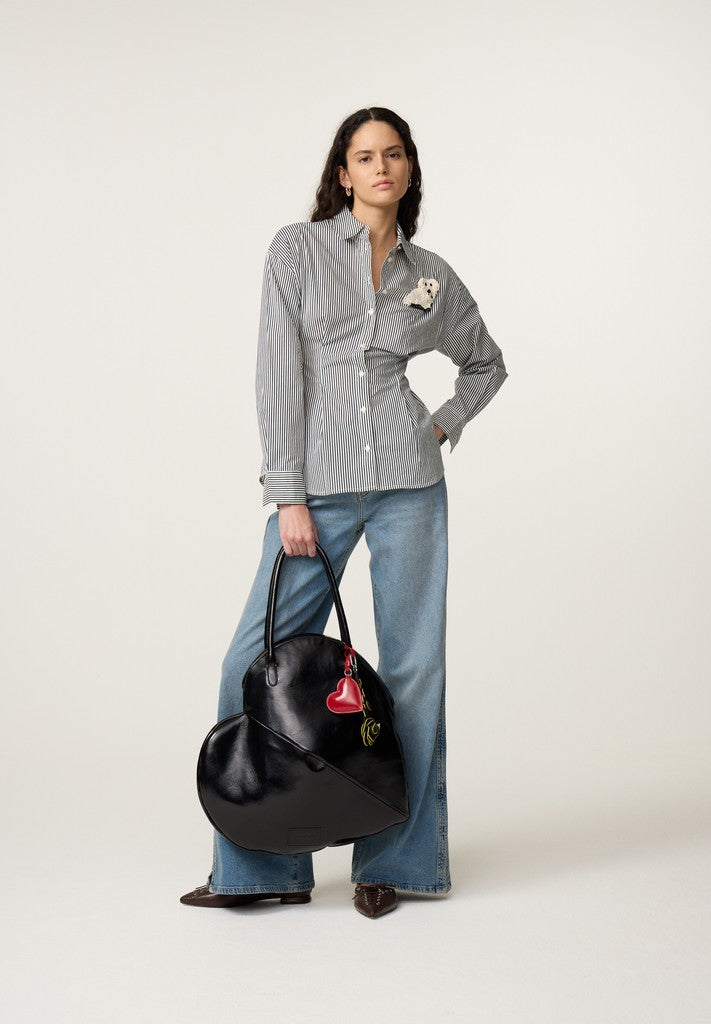 FABIENNE CHAPOT BLACK IRINA BLOUSE CLTBLS79AW260298 226