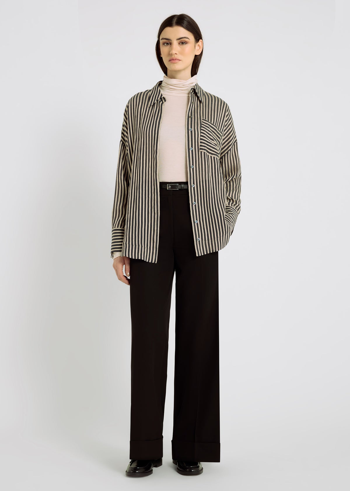 HANA SAN Black Shirt FRANCES 226
