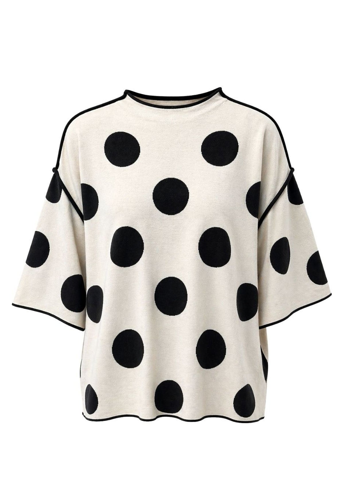 FRANK WALDER CREAM JUMPER 108050 226