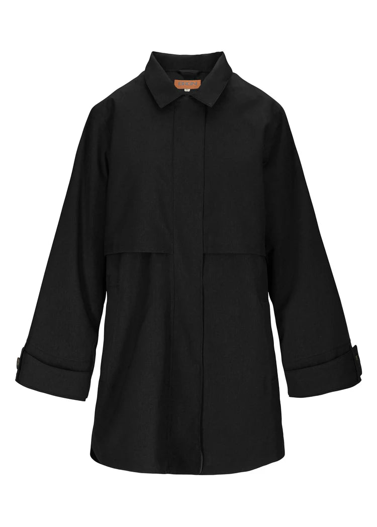 BRGN HAVBRIS BLACK COAT 225