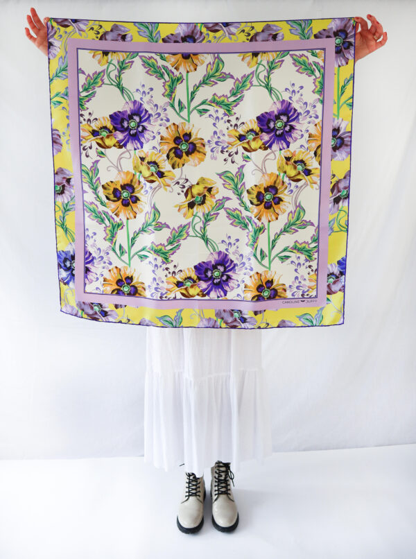 CAROLINE DUFFY DESIGNS I AM PEACE SCARF 225