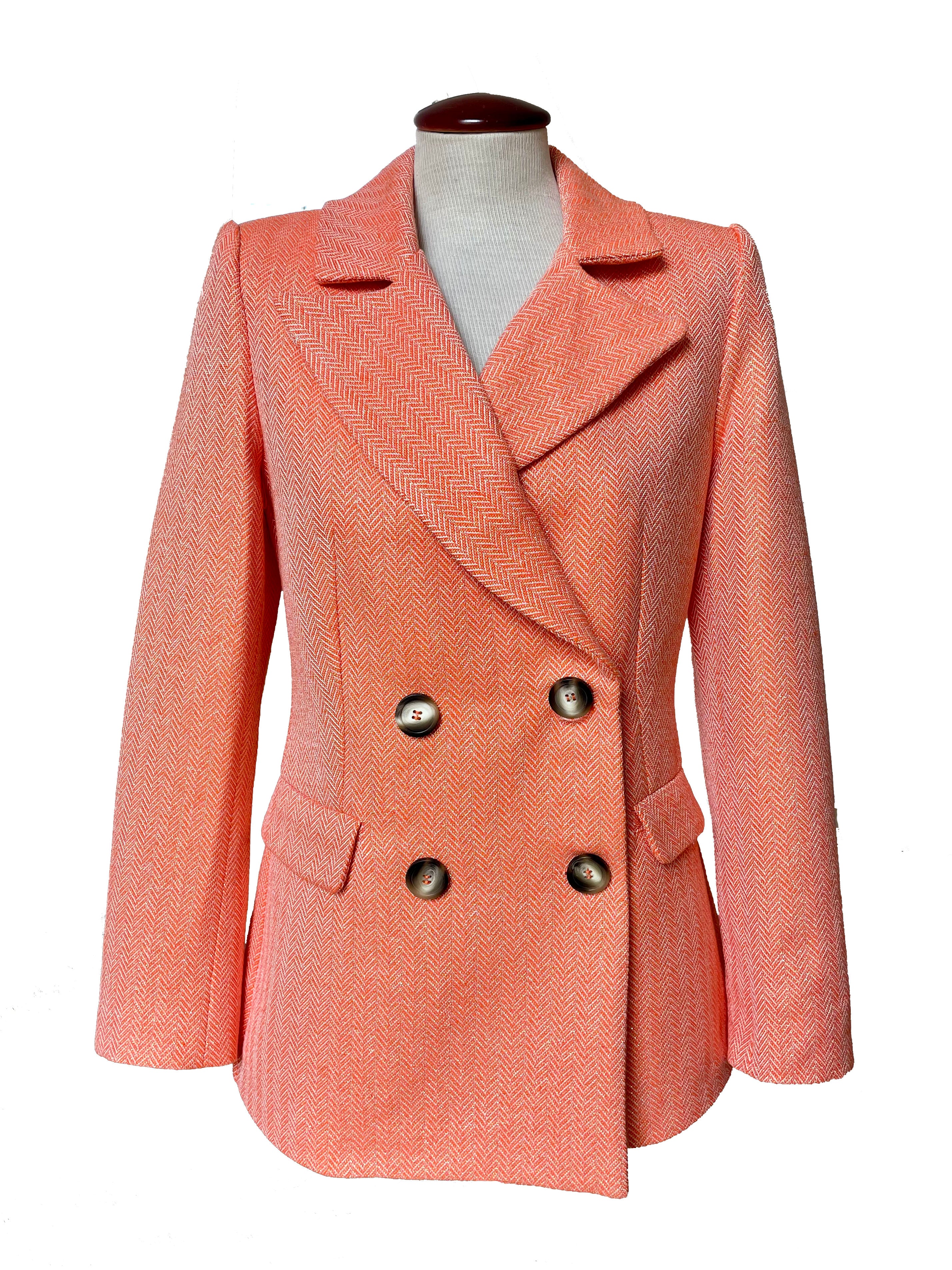 CYRANA CARRIE ORANGE JACKET BL01 123