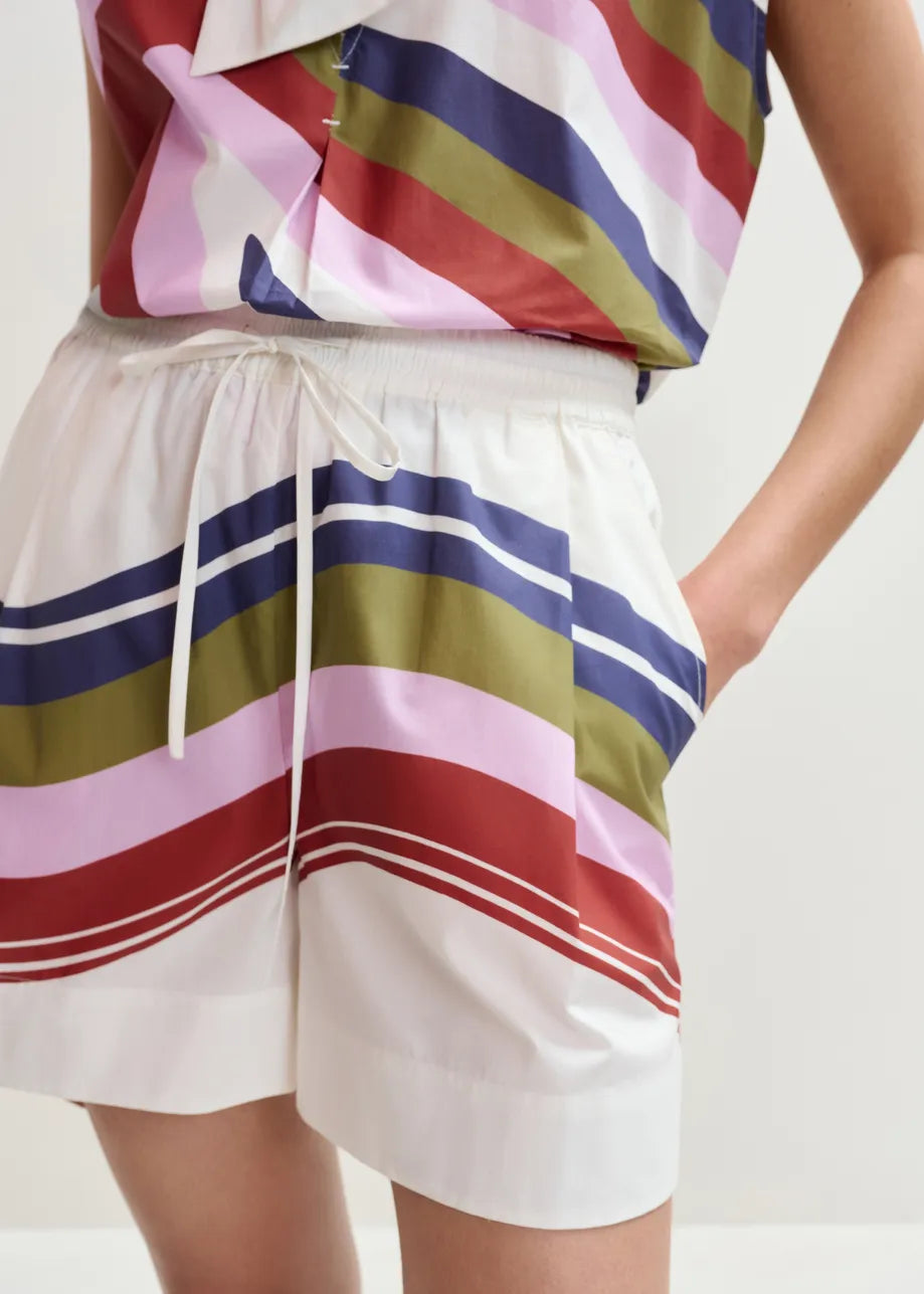 ESSENTIEL ANTWERP JIVE MINI SHORTS OFF WHITE JIVE-J10W 126
