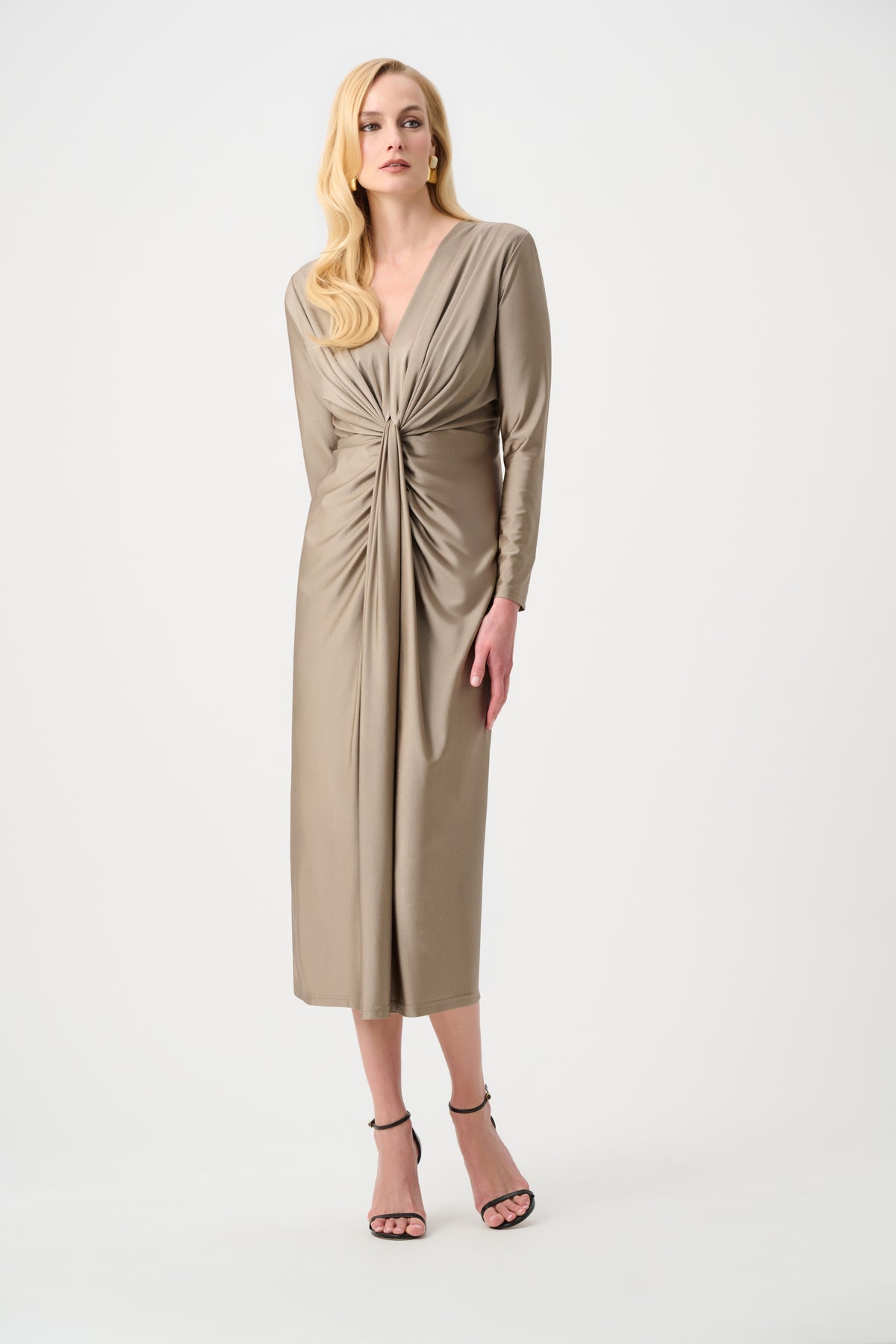 JOSEPH RIBKOFF GREY DRESS 253714F26 4543 joseph ribkoff grey dress cocktail races wedding guest